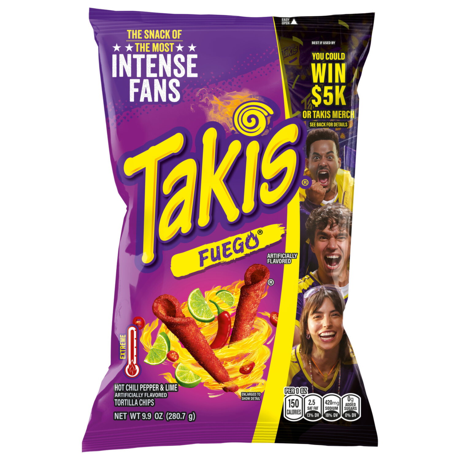 Takis Tortilla Chips, Guacamole, Mild - Smart & Final
