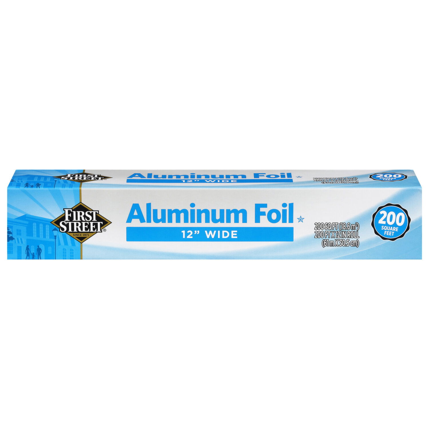 First Street 12 In Wide Aluminum Foil - Smart & Final