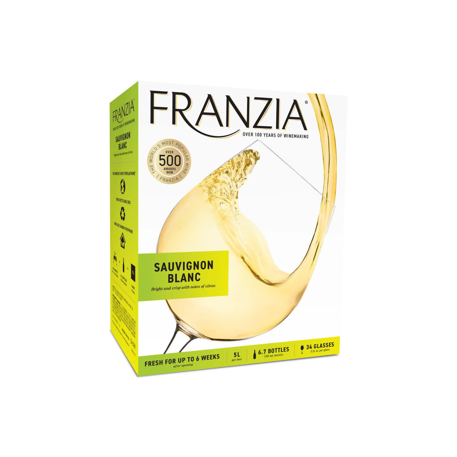 Franzia White Zinfandel Rose Wine Box - Smart & Final