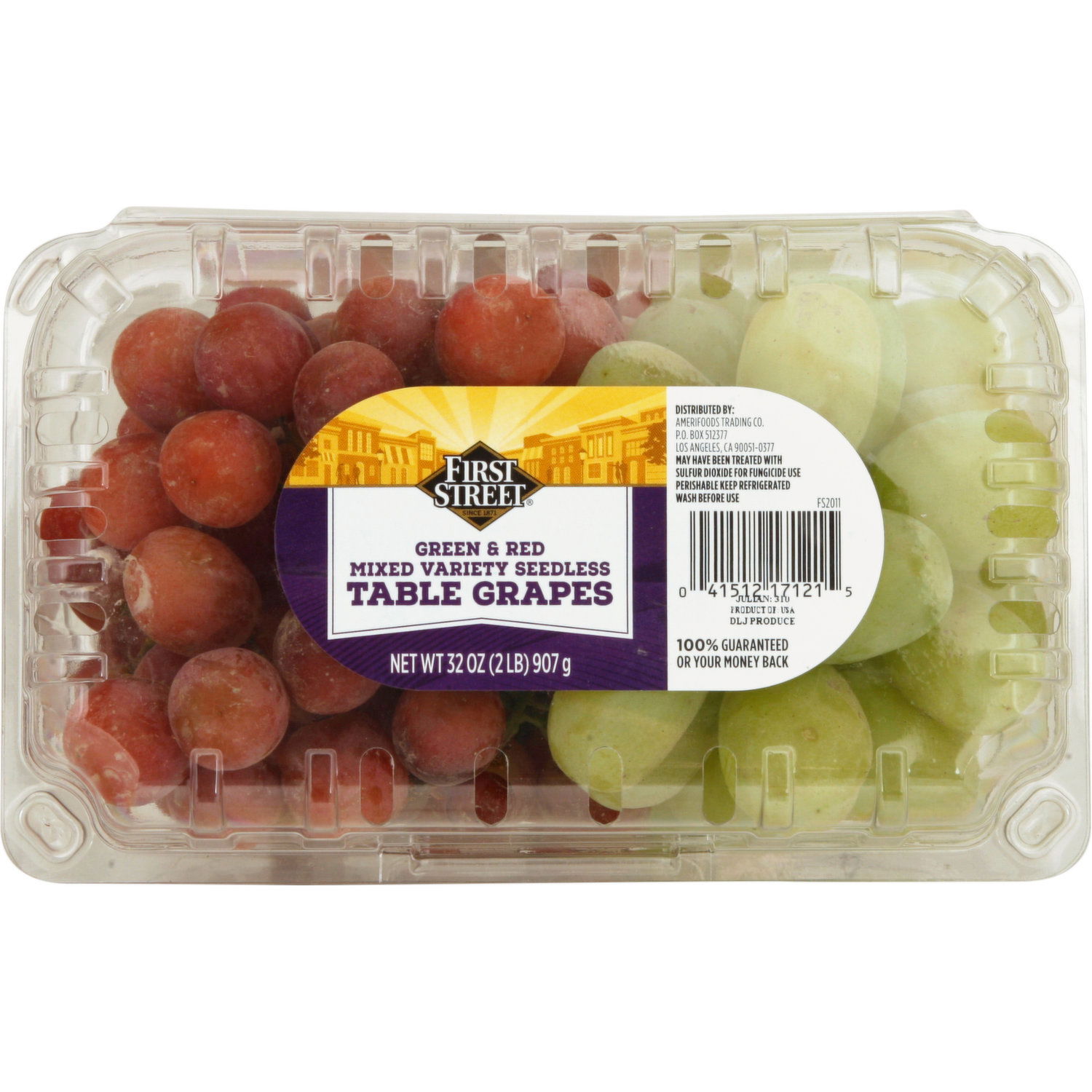 First Street Table Grapes, Green & Red, Mixed Variety