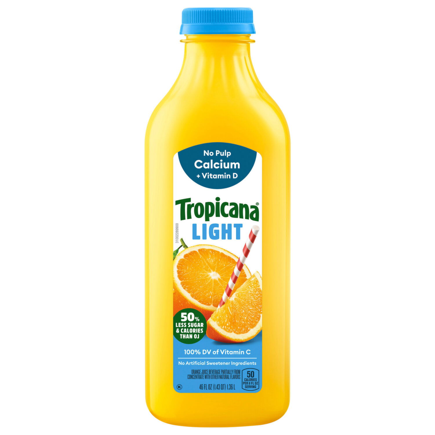 Tropicana Orange Juice, Light, No Pulp - Smart & Final