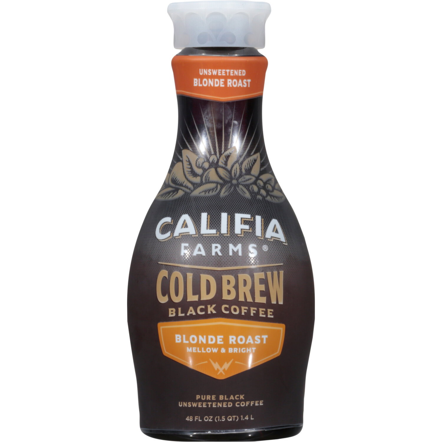 Califia Farms Black Coffee, Blonde Roast, Unsweetened, Cold Brew