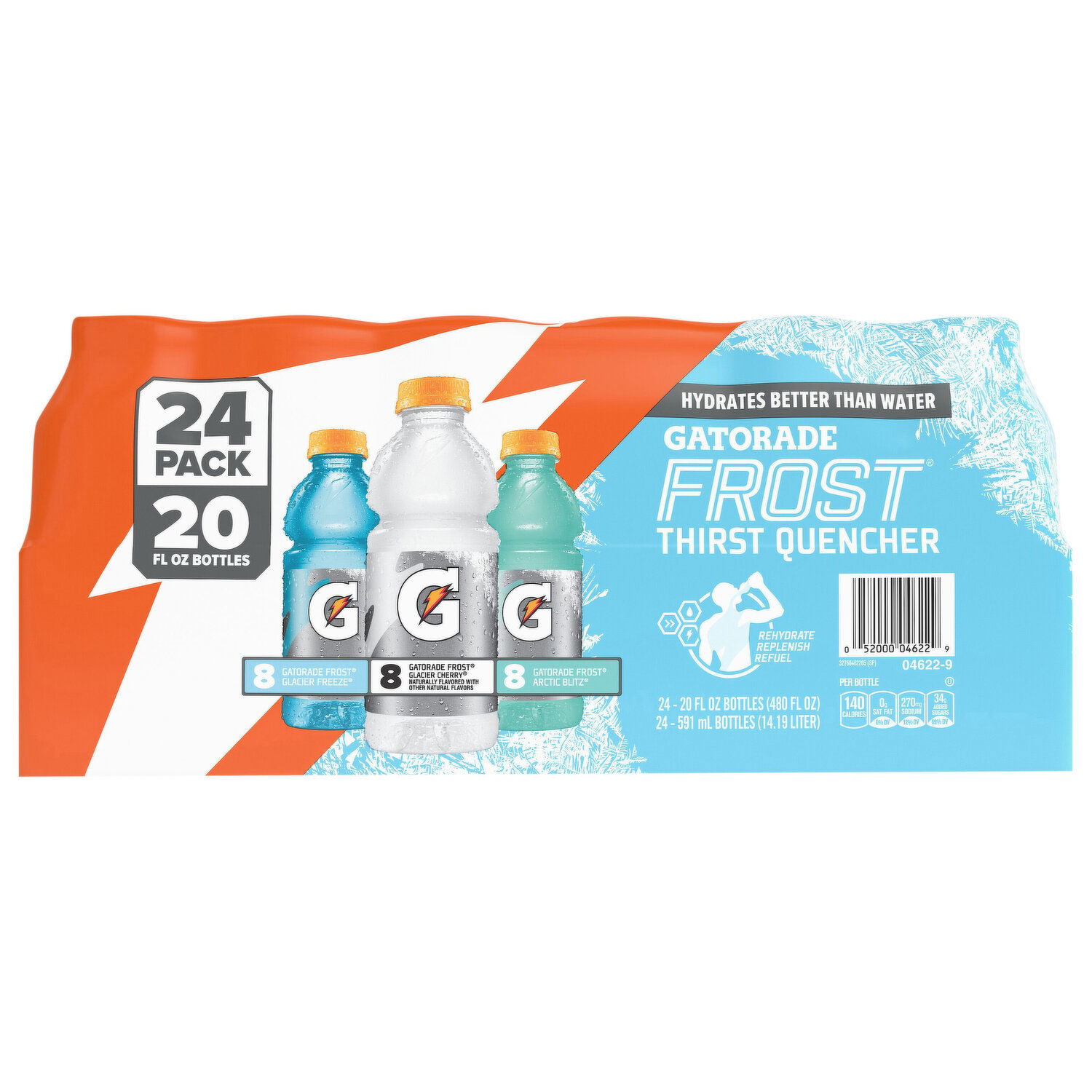 Gatorade Glacier Freeze/Glacier Cherry/Arctic Blitz Thirst