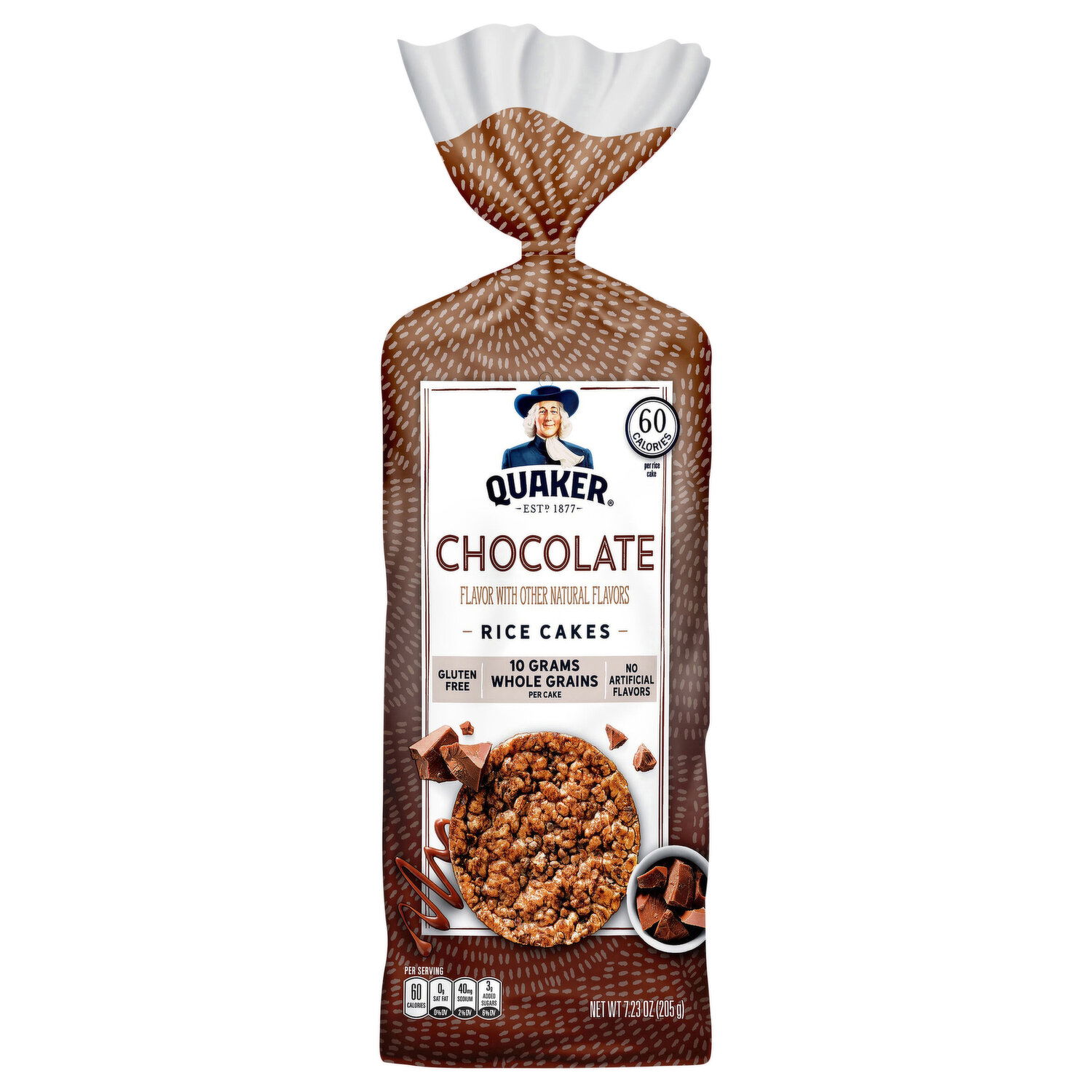 Rice cake & Harry③ Quaker Rice Cakes Lightly Salted - 4.47 OZ 12 Pack