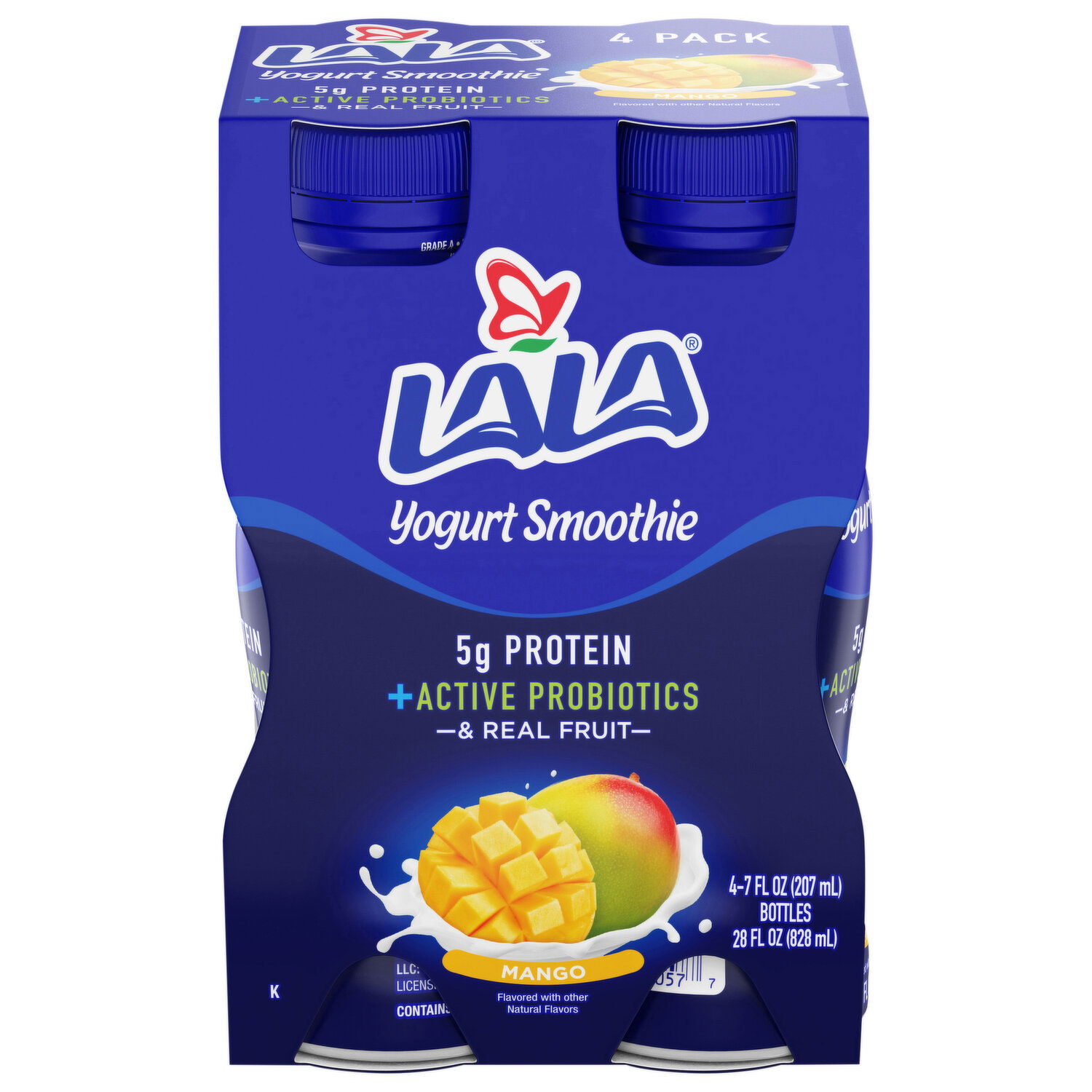 Blueberry&Yogurt　Rita　セット Lala Yogurt Smoothie, Strawberry, 4 Pack - Smart & Final