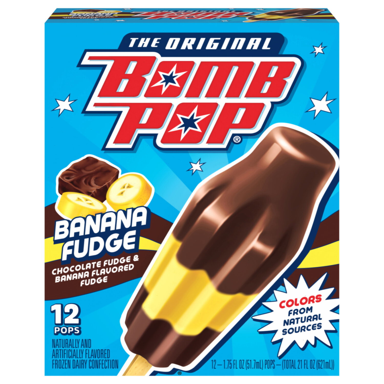 Bomb Pop Banana Fudge Pops - Smart & Final