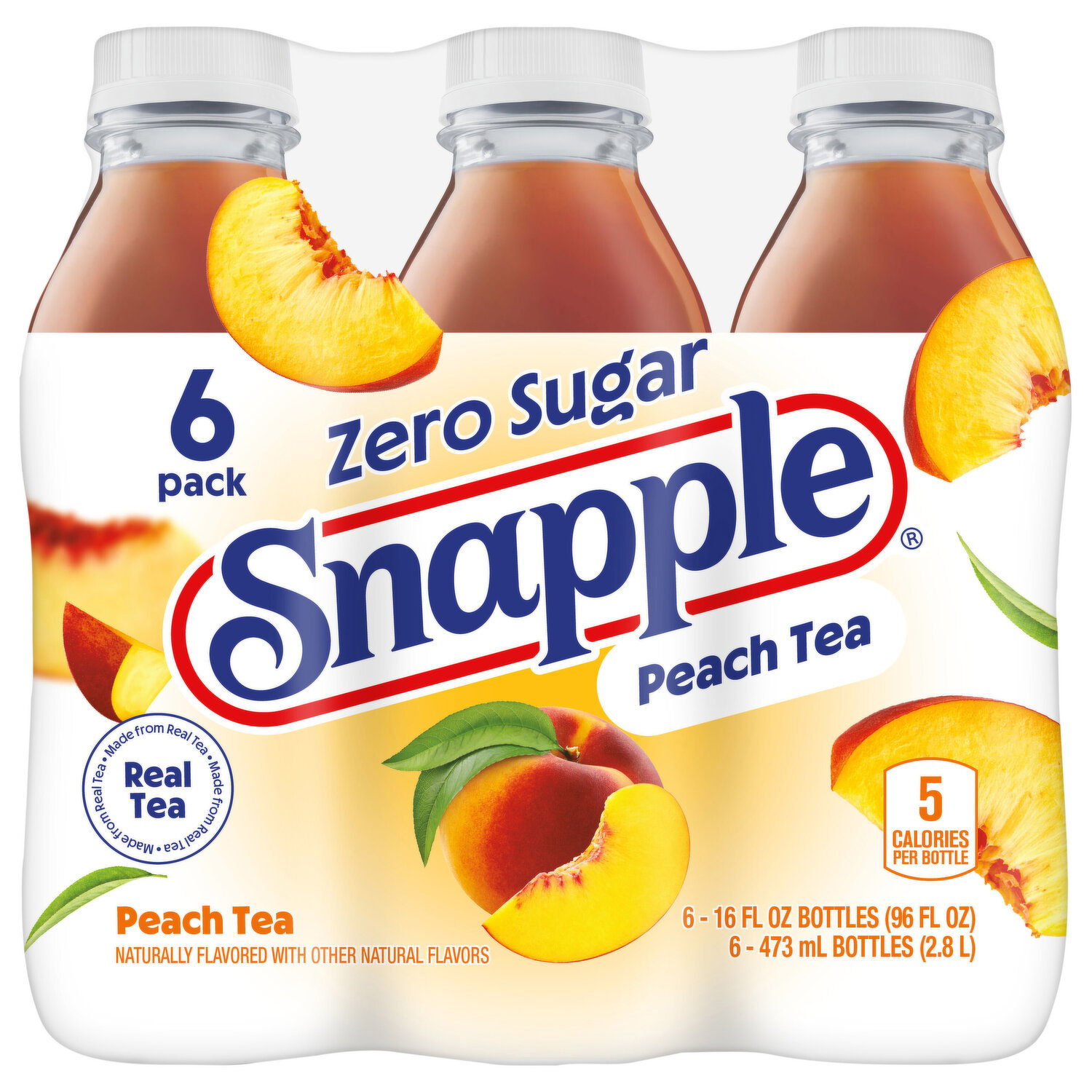 Snapple Zero Sugar Peach Tea - Smart & Final
