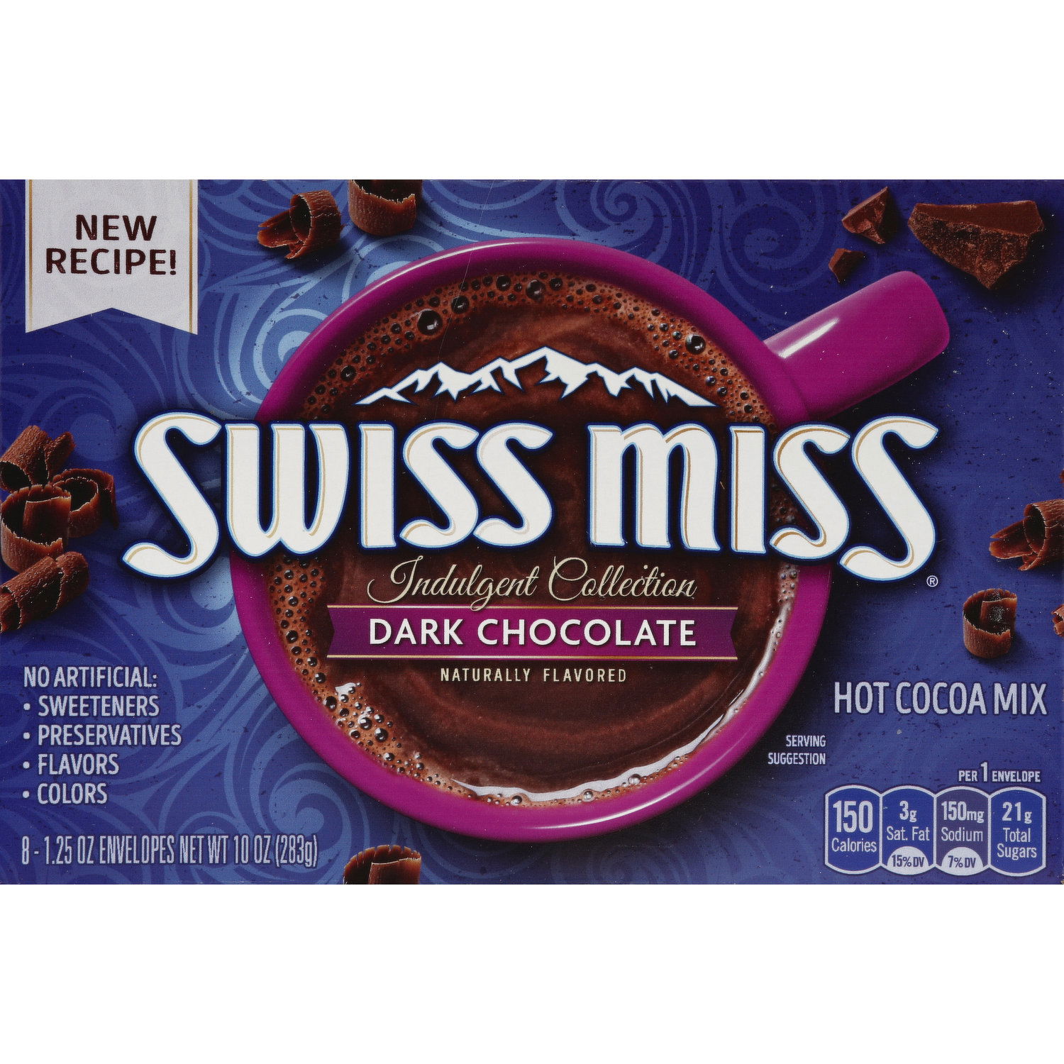 Swiss Miss Hot Cocoa Mix, Dark Chocolate Sensation - Smart & Final