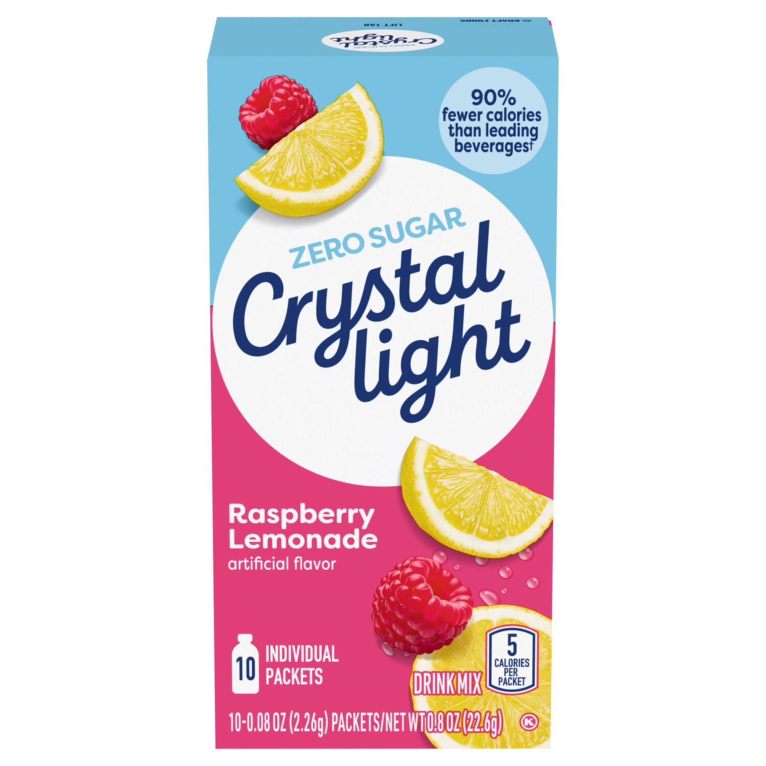 Crystal Light Zero Sugar Packets Classic Orange Drink Mix - Smart