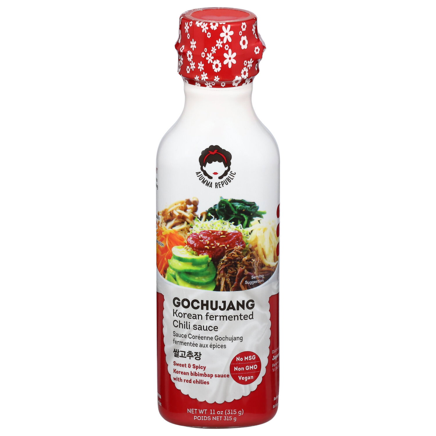 Ajumma Republic Chili Sauce, Fermented Korean, Gochujang - Smart