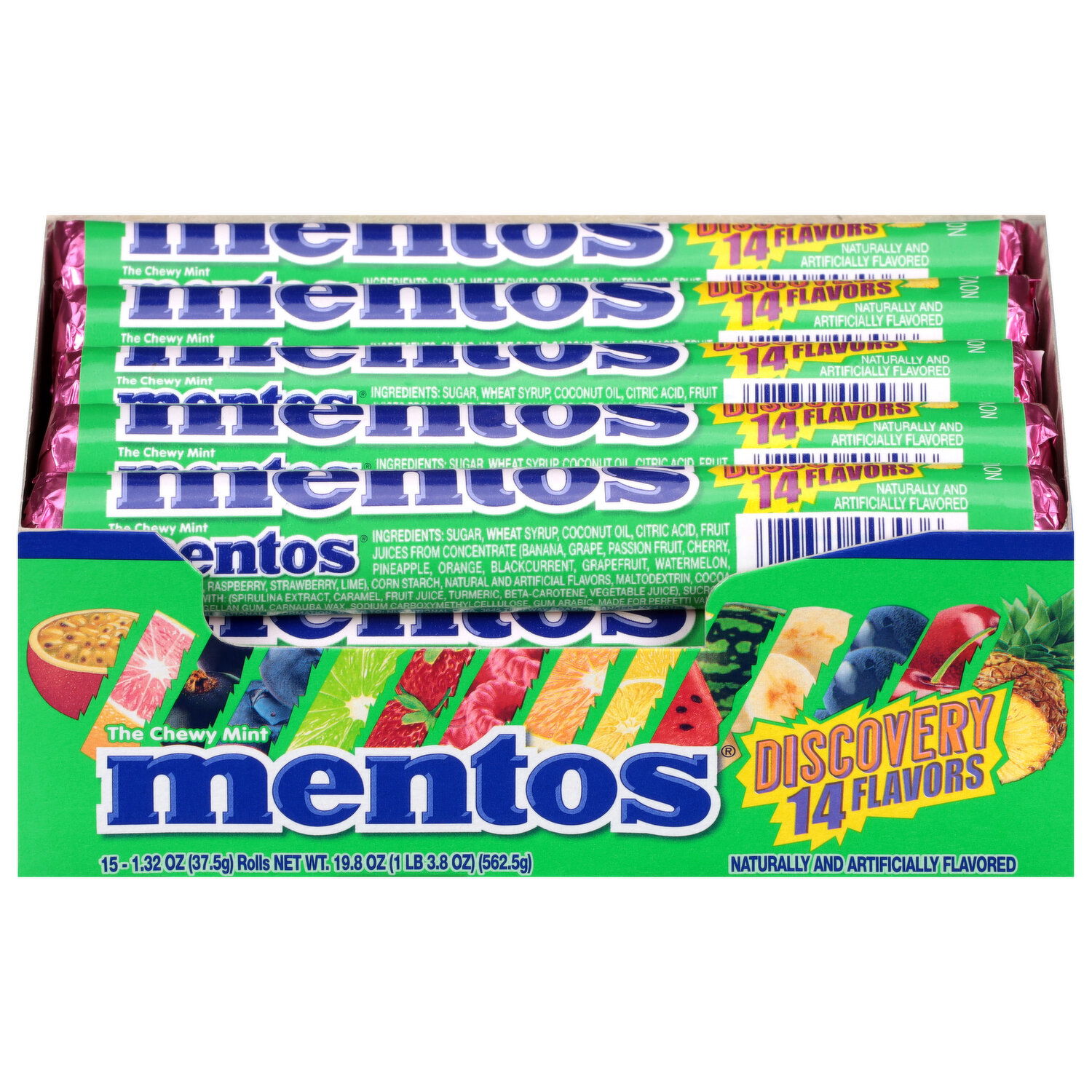 mentos19品 Mentos Licorice Chewy Dutch Mint Candy, 3 Roll Pack - Walmart.com