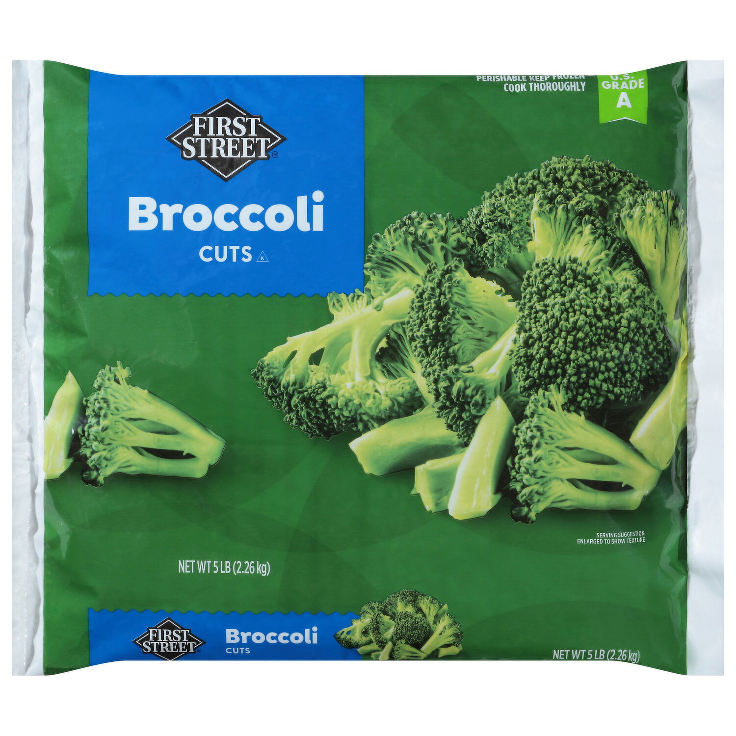 【broccoli】 First Street Broccoli Cuts - Smart & Final