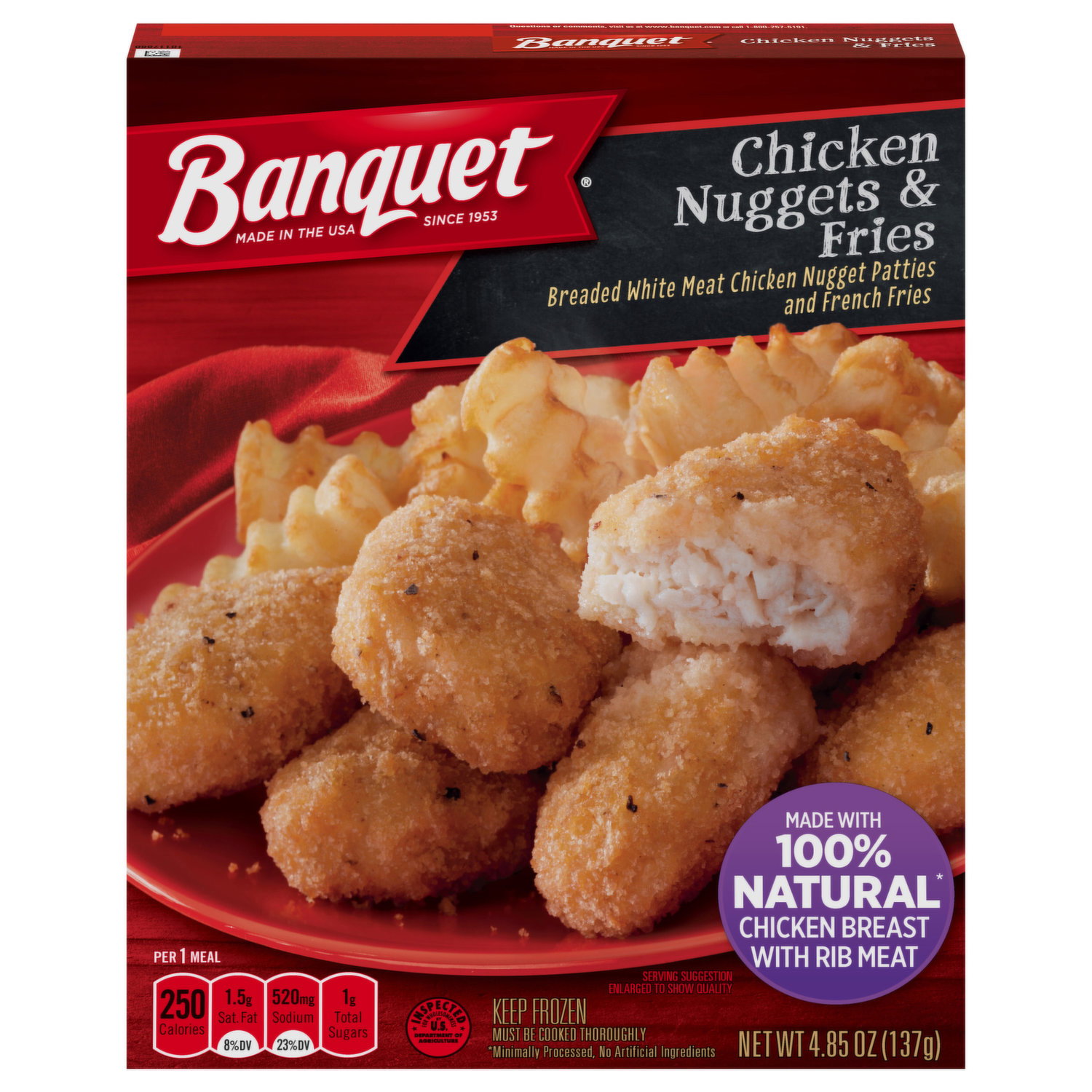 Banquet Chicken Nuggets with Mac & Cheese - Smart & Final