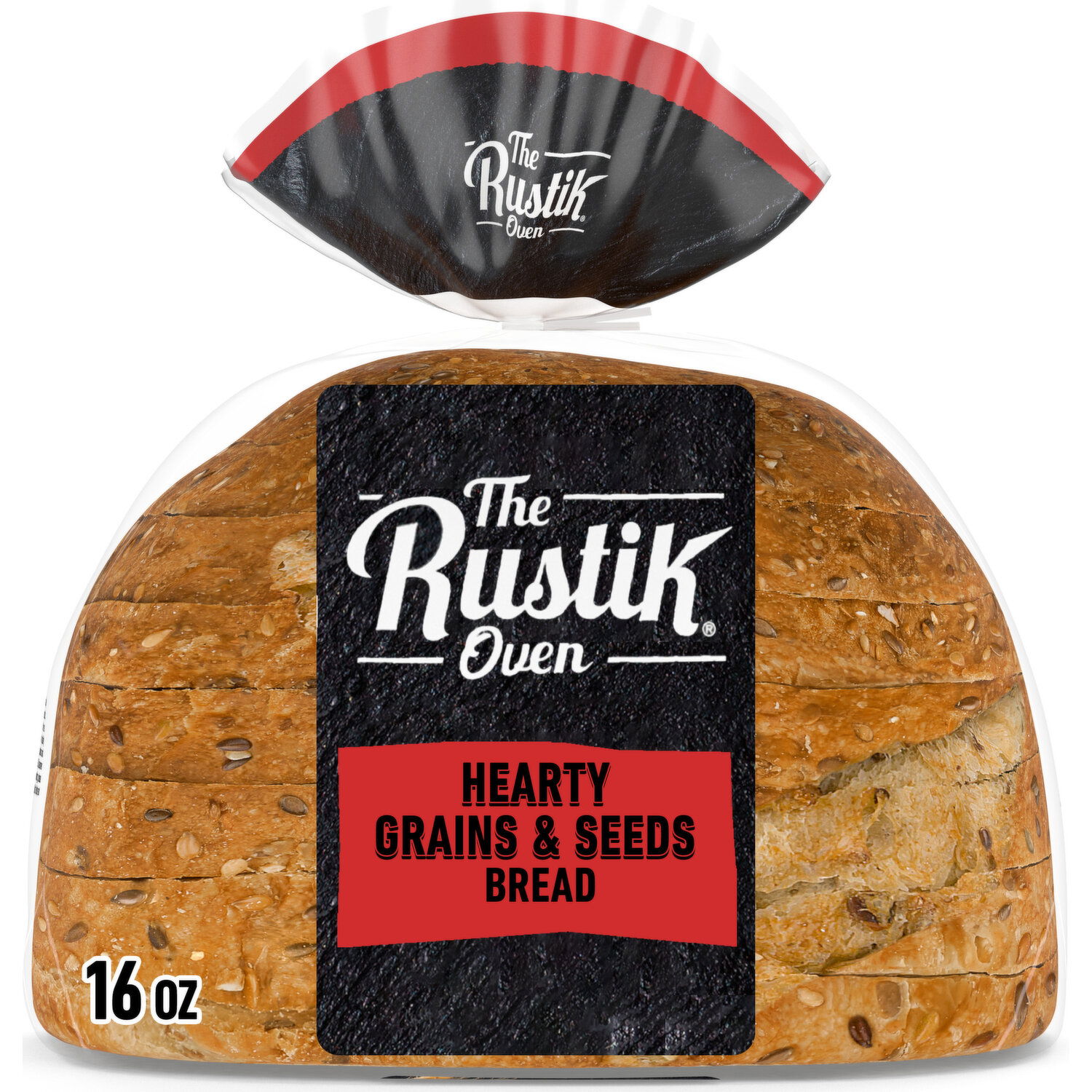 The Rustik Oven Hearty Grains & Seeds Whole Grain Bread, 16