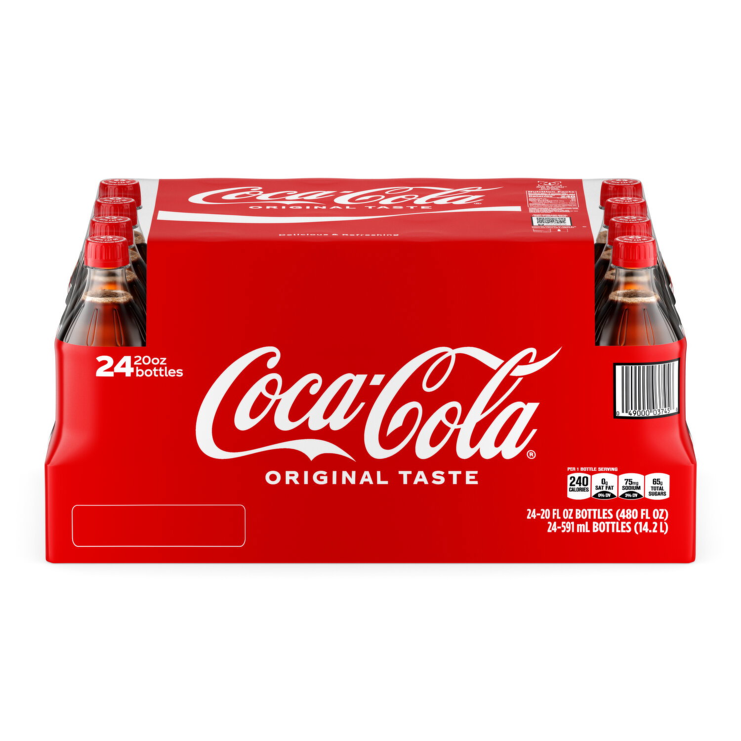 Coca-Cola Soda Soft Drink 20 fl oz, 24 pack - Smart & Final