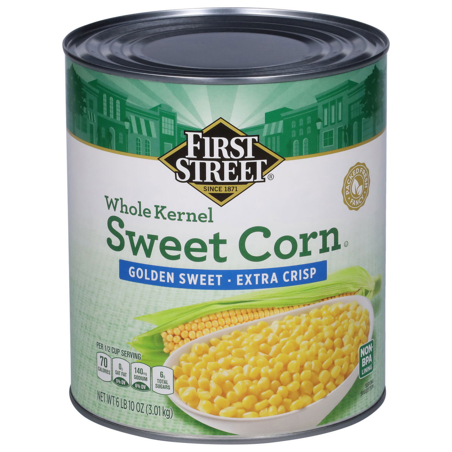 First Street Sweet Corn, Whole Kernel - Smart &amp; Final