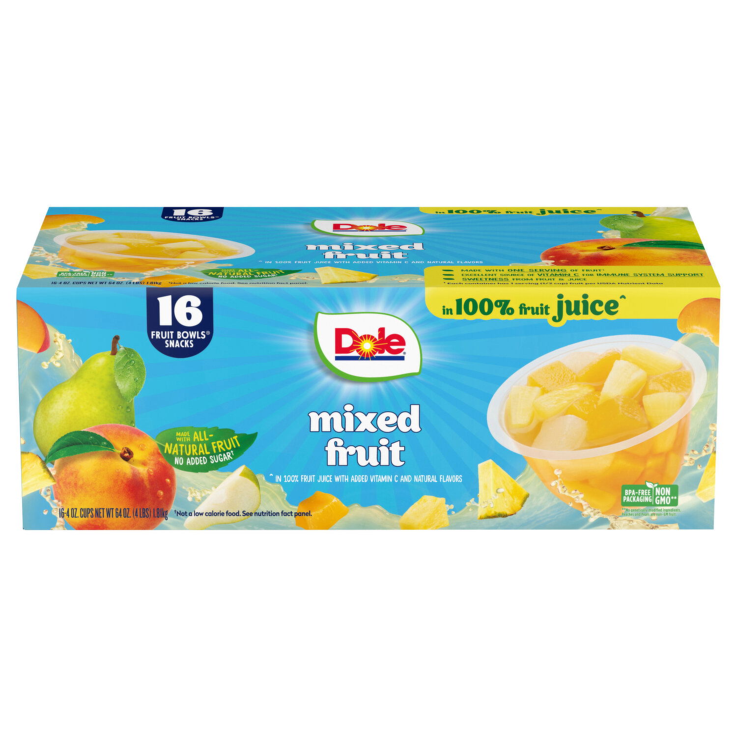 Dole in 100% Fruit Juice Mixed Fruit - Smart & Final