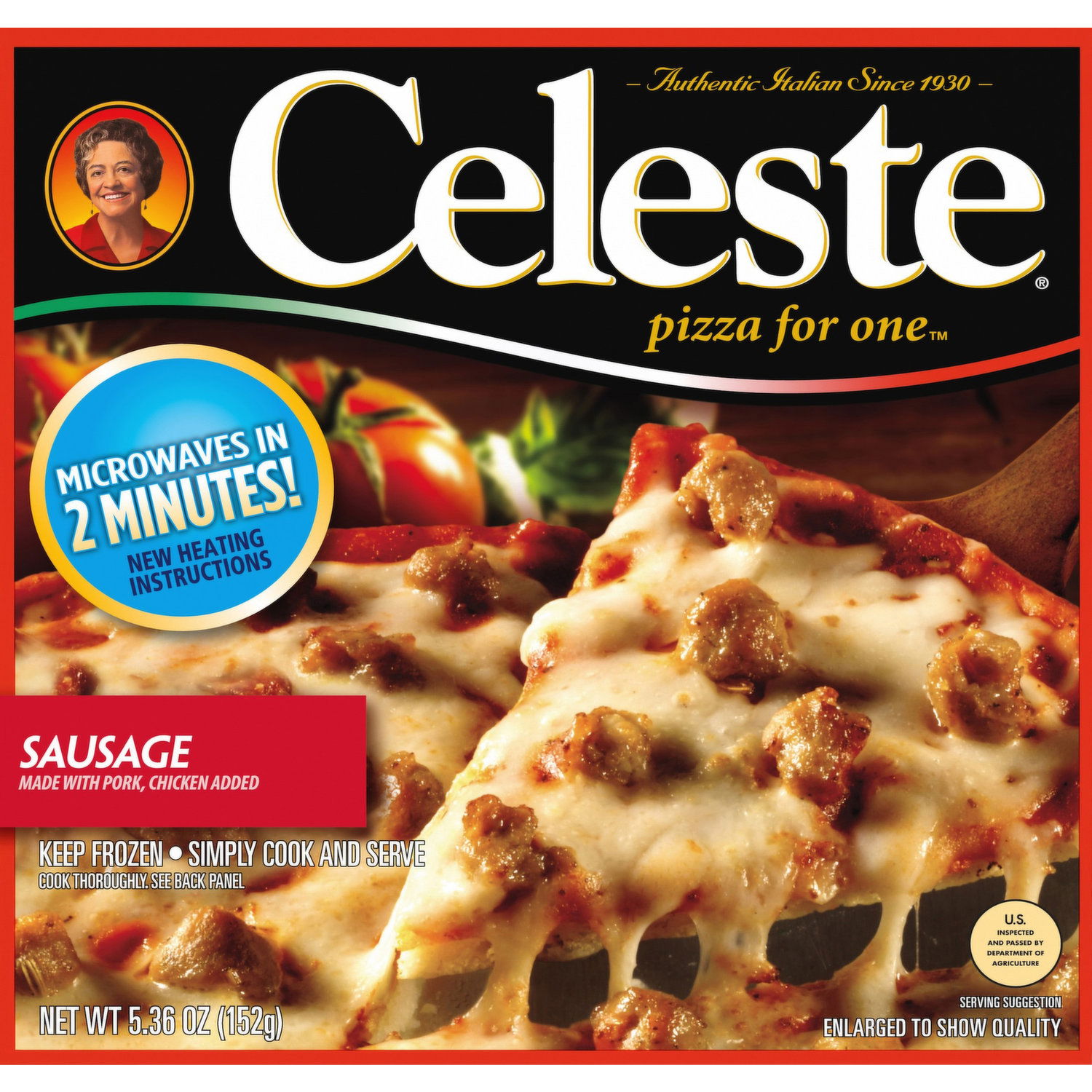 Celeste Pizza, Sausage - Smart & Final