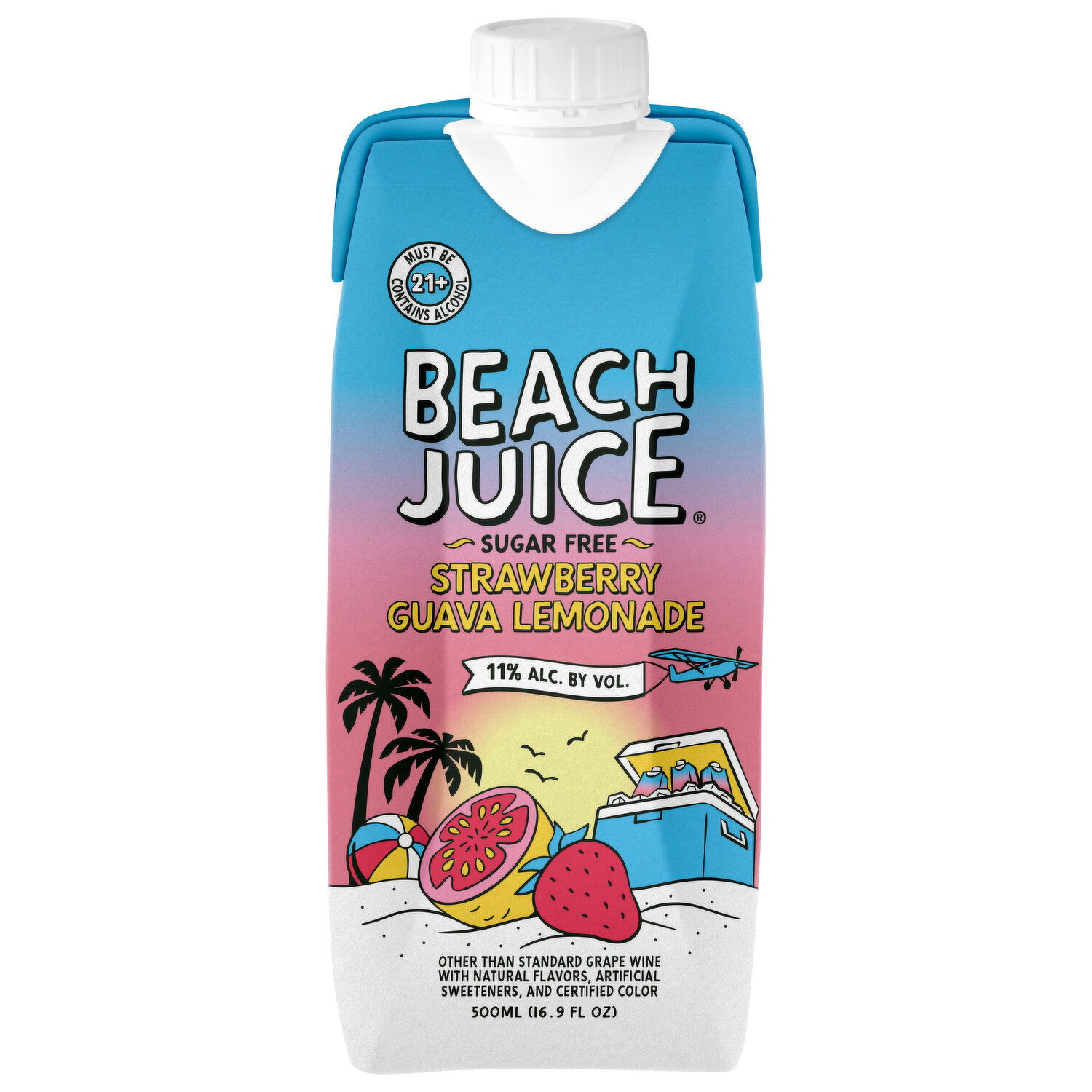 Beach Juice Strawberry Guava Lemonade, Sugar Free - Smart & Final