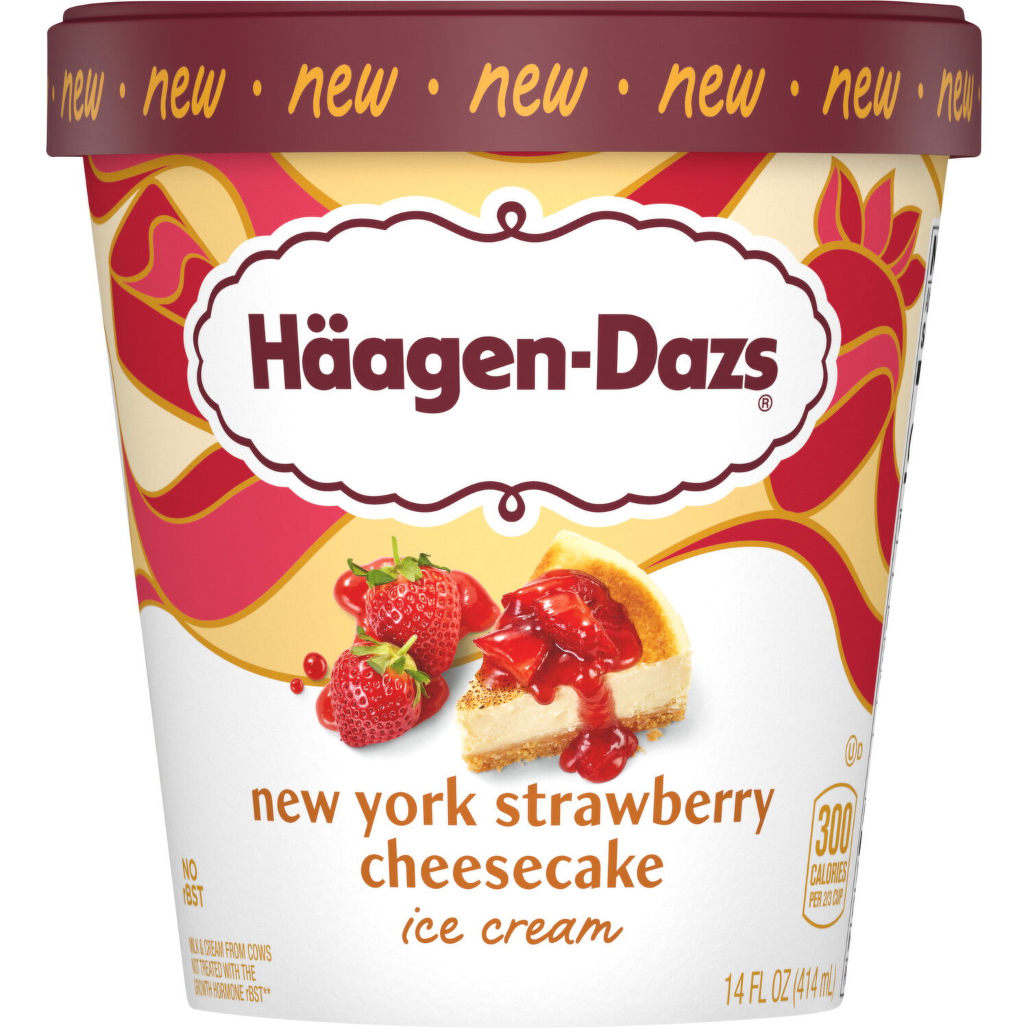 Haagen-Dazs New York Strawberry Cheesecake Ice Cream - Smart & Final