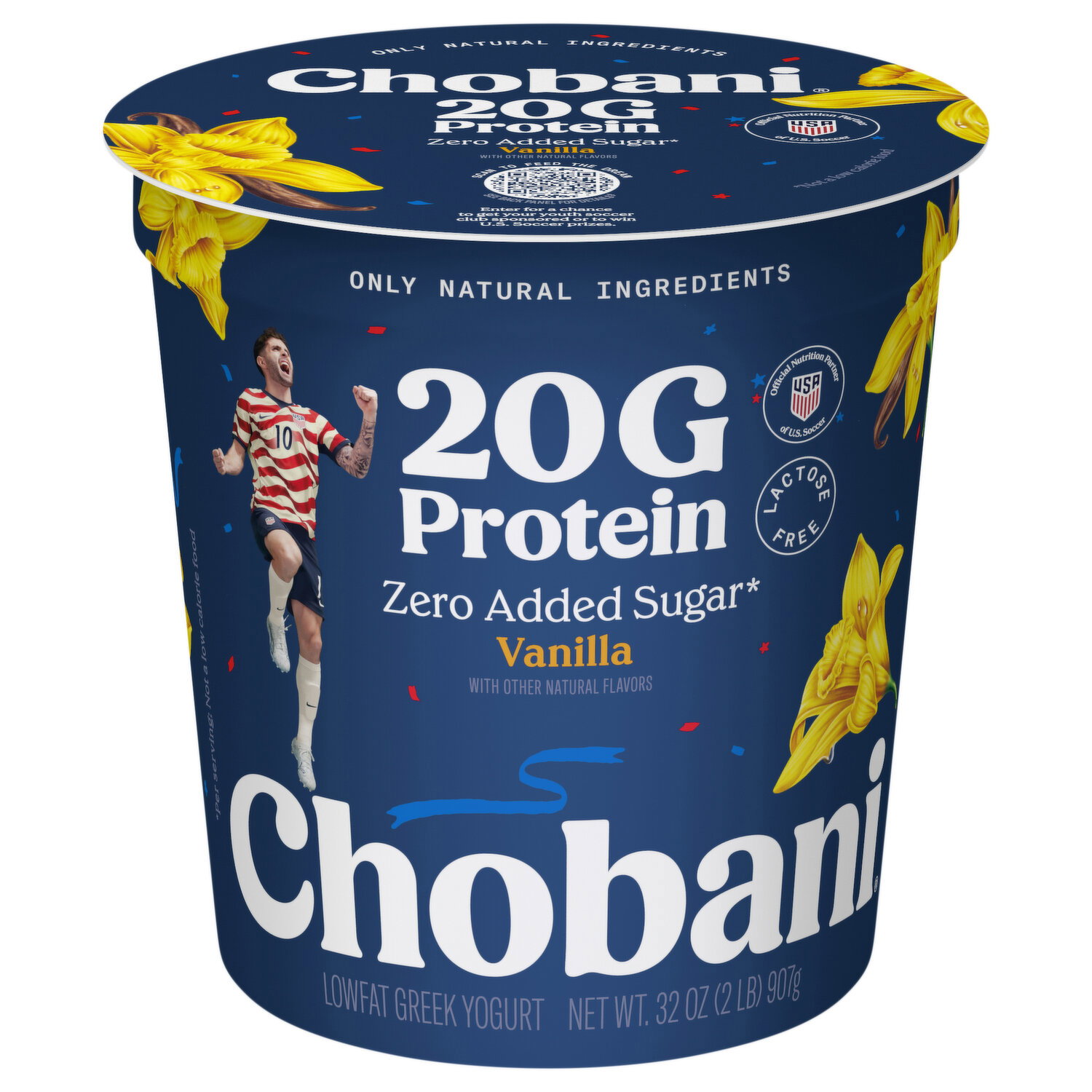 Chobani Lowfat Greek Vanilla Yogurt - Smart & Final