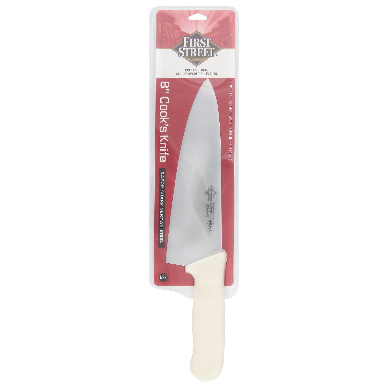 First Street SSantoku Granton Edge Knife, 7 Inch - Smart & Final