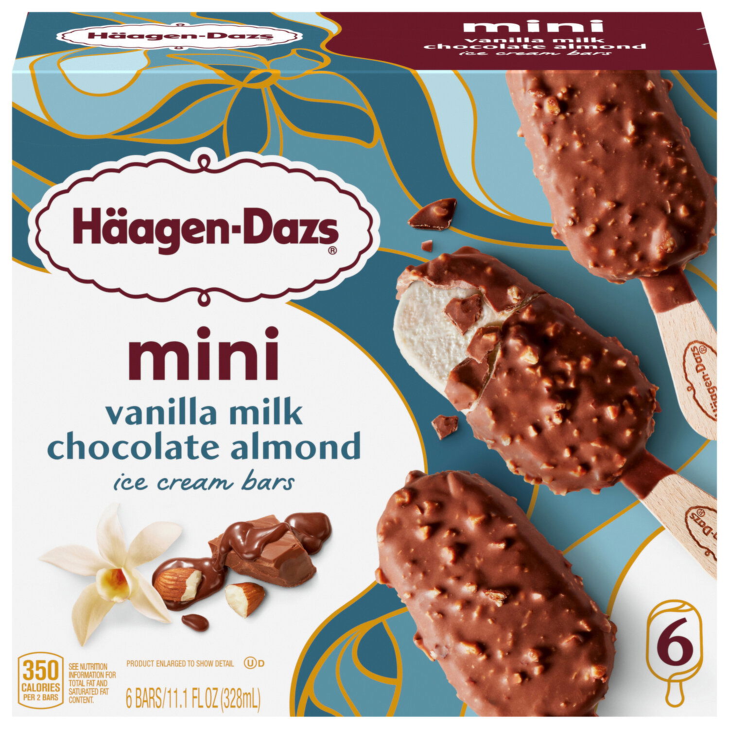 Haagen-Dazs Ice Cream Bars, Chocolate Cookie Crumble - Smart & Final