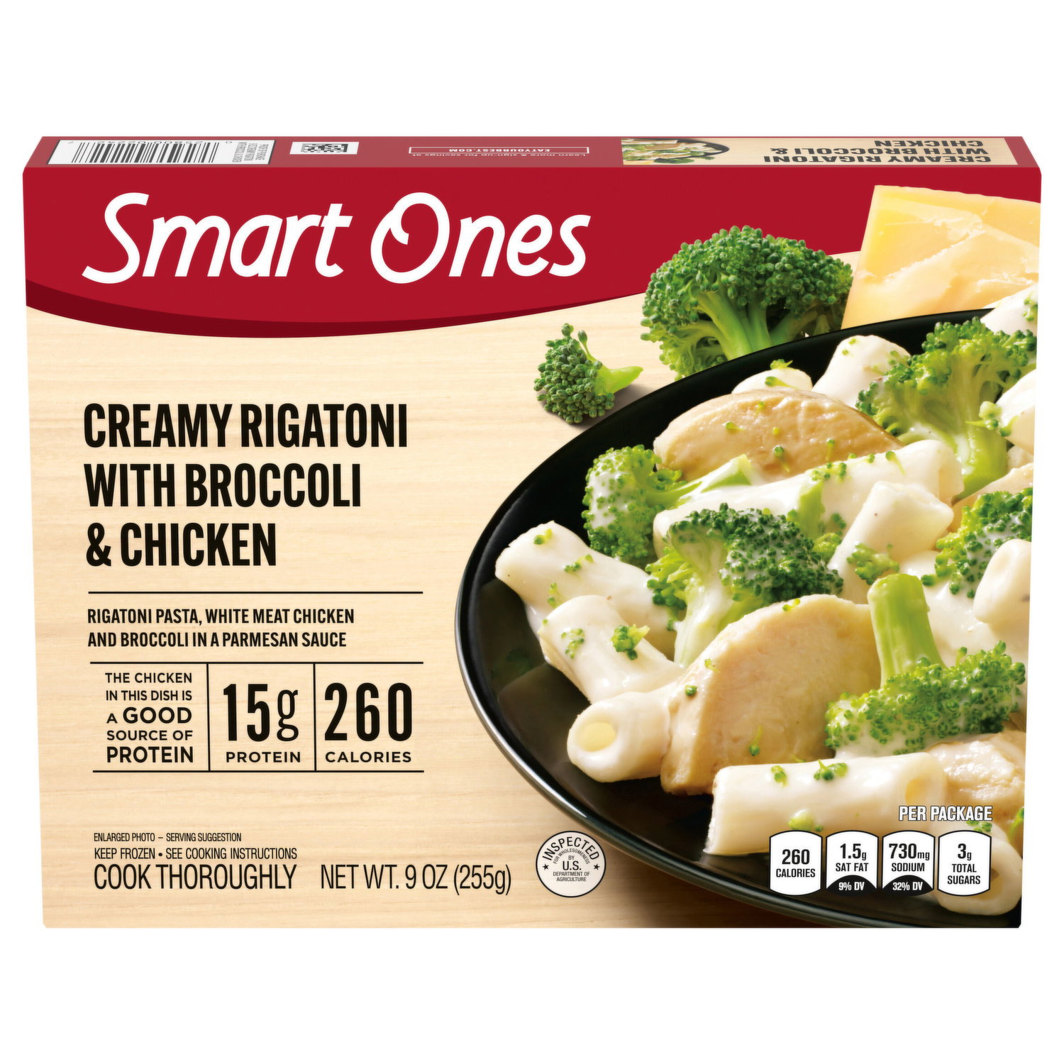 Smart Ones Creamy Rigatoni, with Broccoli & Chicken - Smart & Final