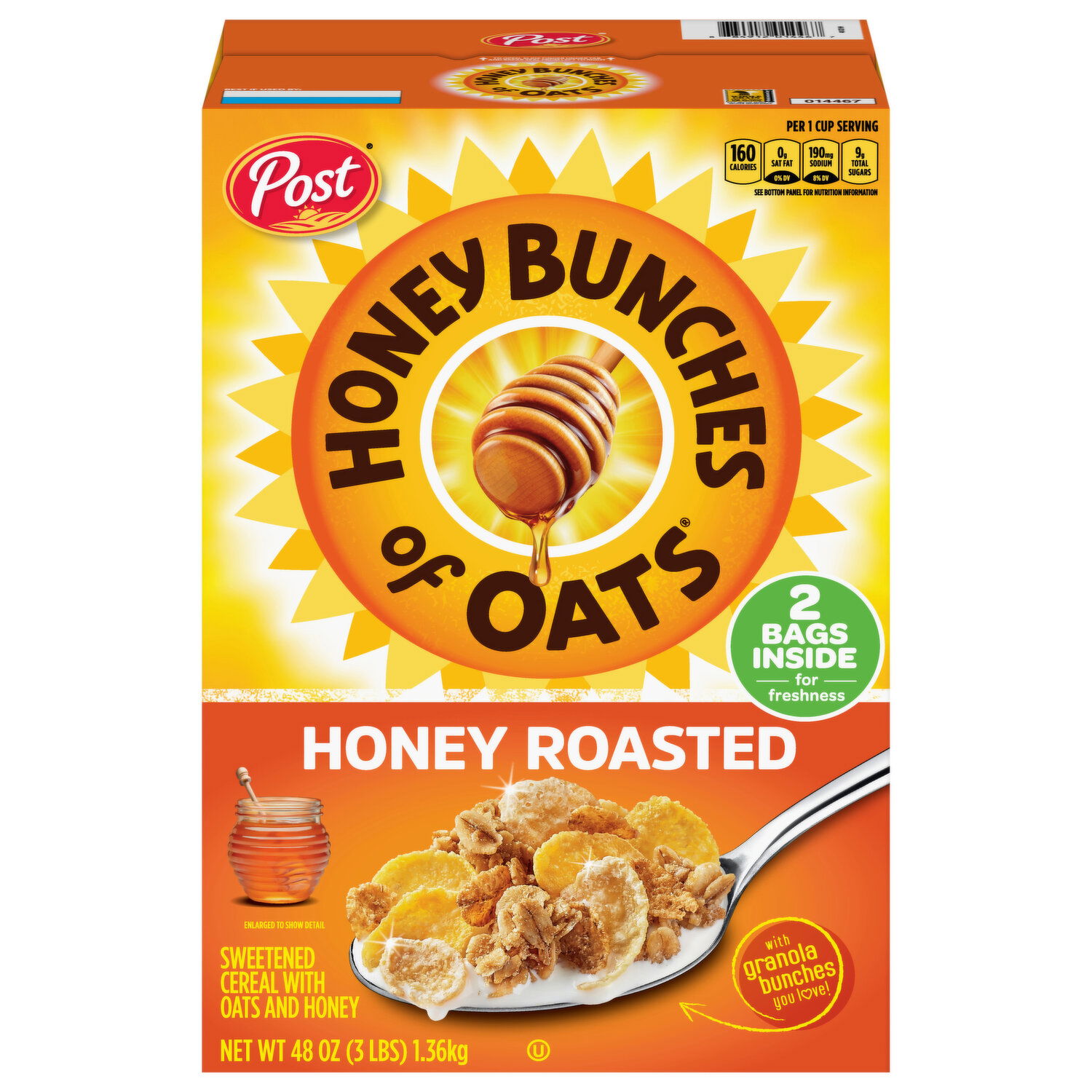 Honey Bunches of Oats Honey Roasted Cereal - Smart & Final