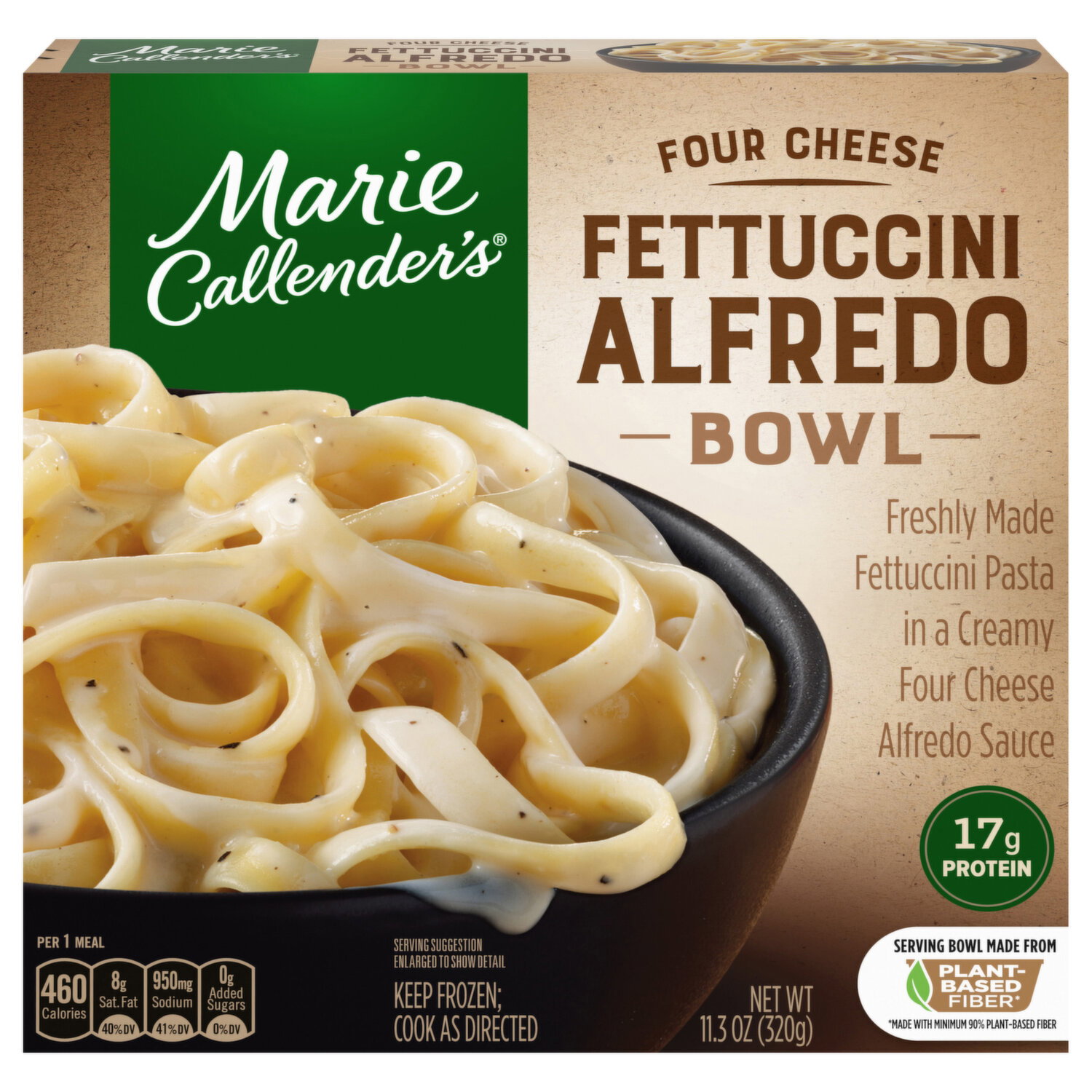 Marie Callender's Bowl, Four Cheese, Fettucini Alfredo - Smart & Final