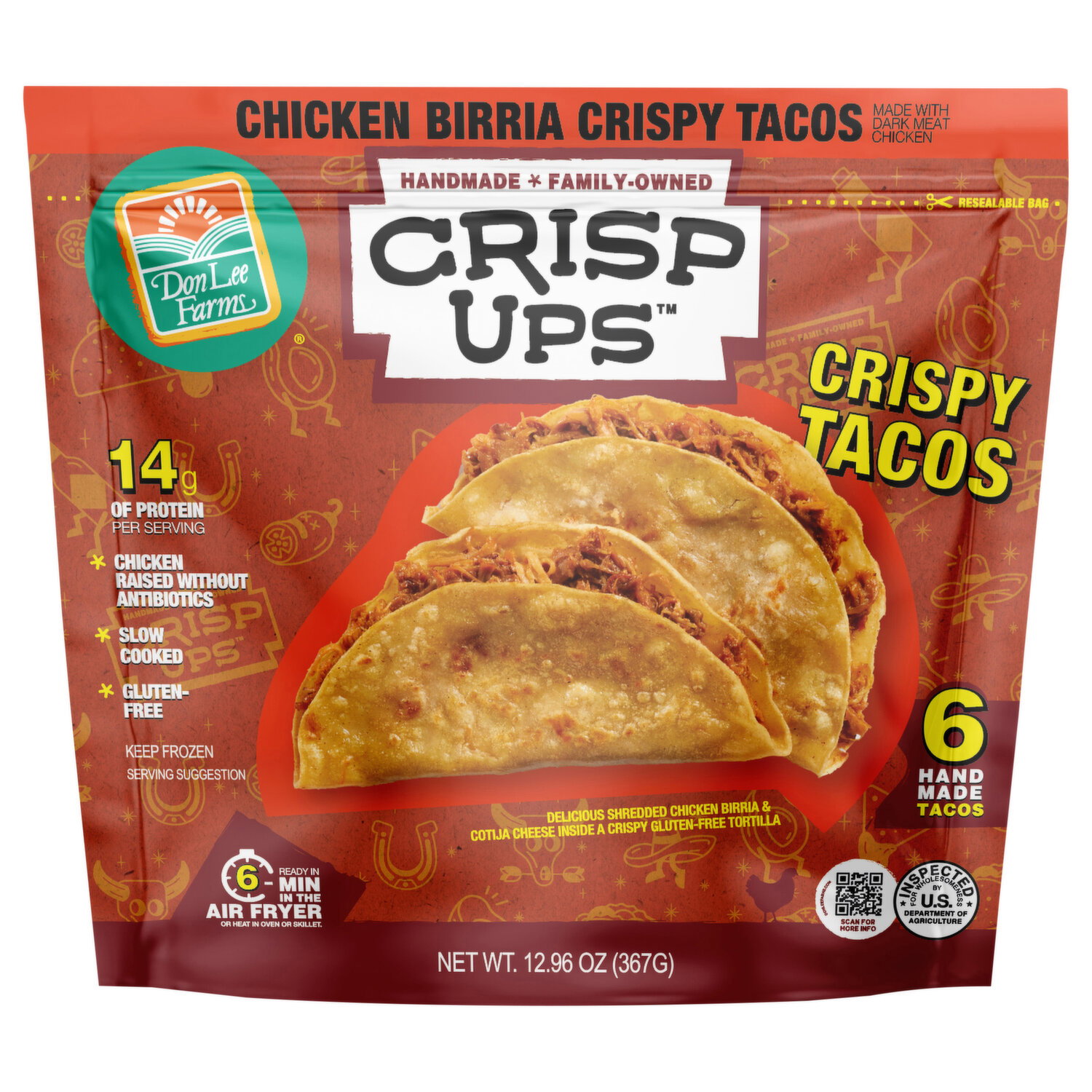 Don Lee Farms Crispy Tacos, Shredded Chicken - Smart & Final