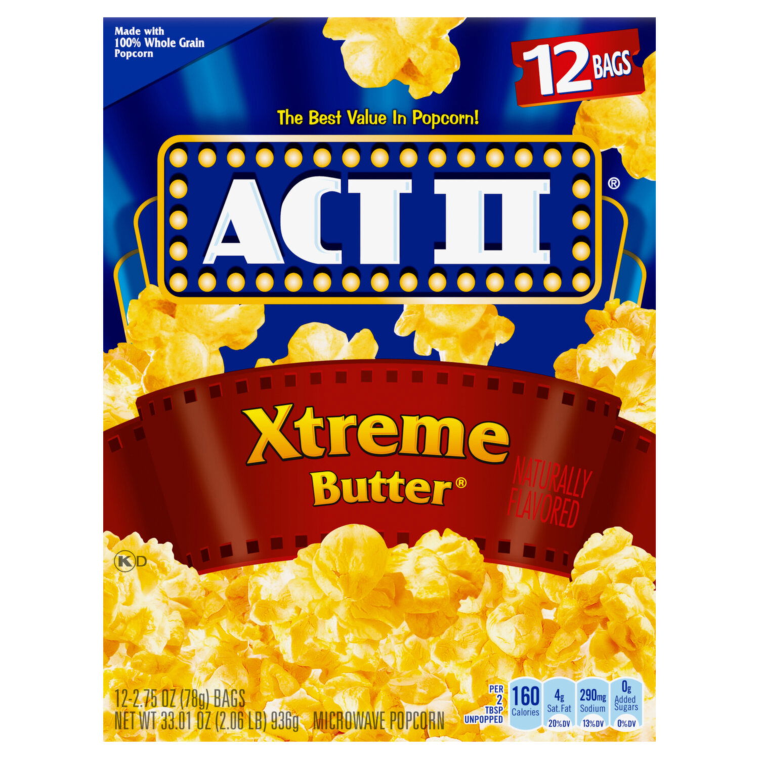 Act II Xtreme Butter Popcorn - Smart & Final