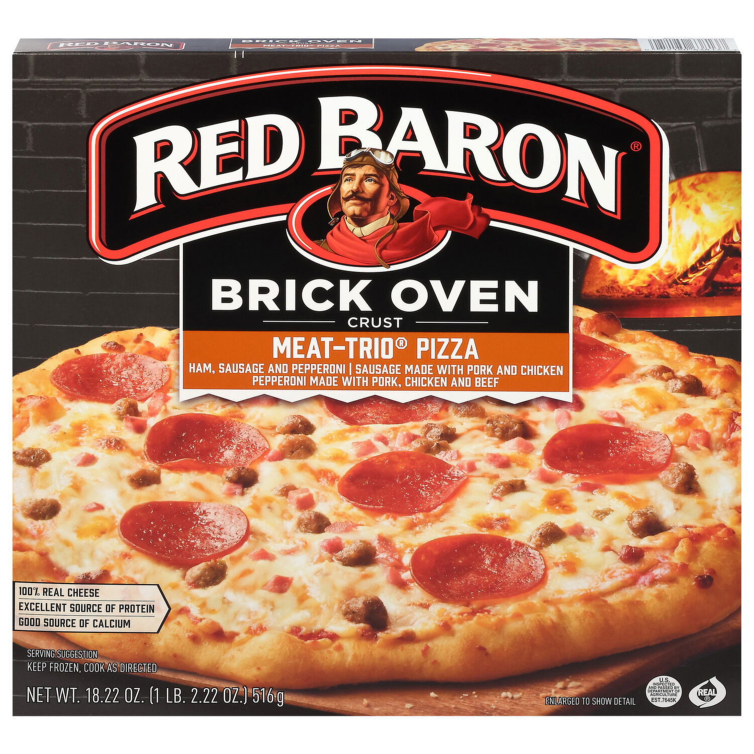 Red Baron Pizza, Four Cheese, Classic Crust - Smart & Final