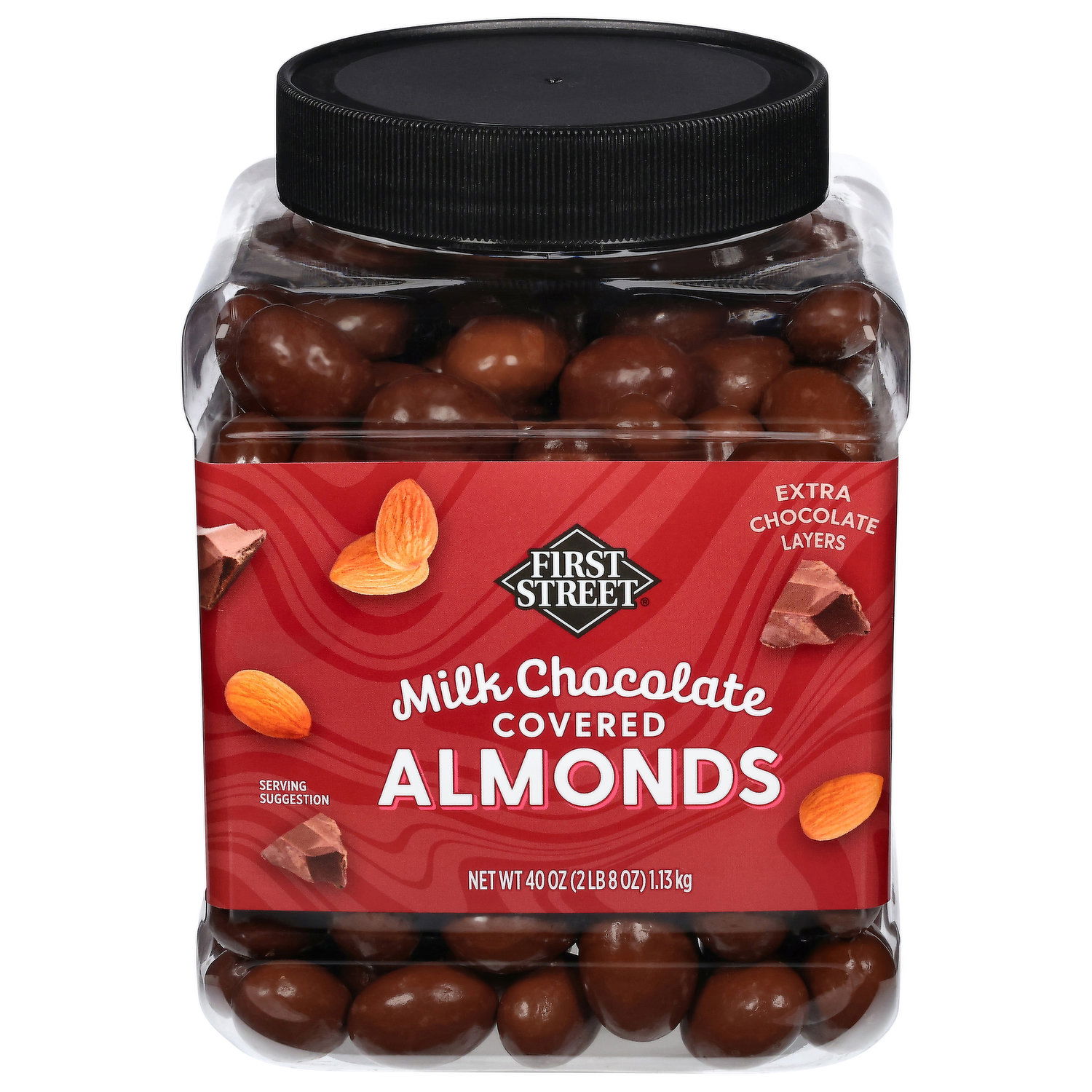 First Street Almonds, Milk Chocolate Covered - Smart & Final