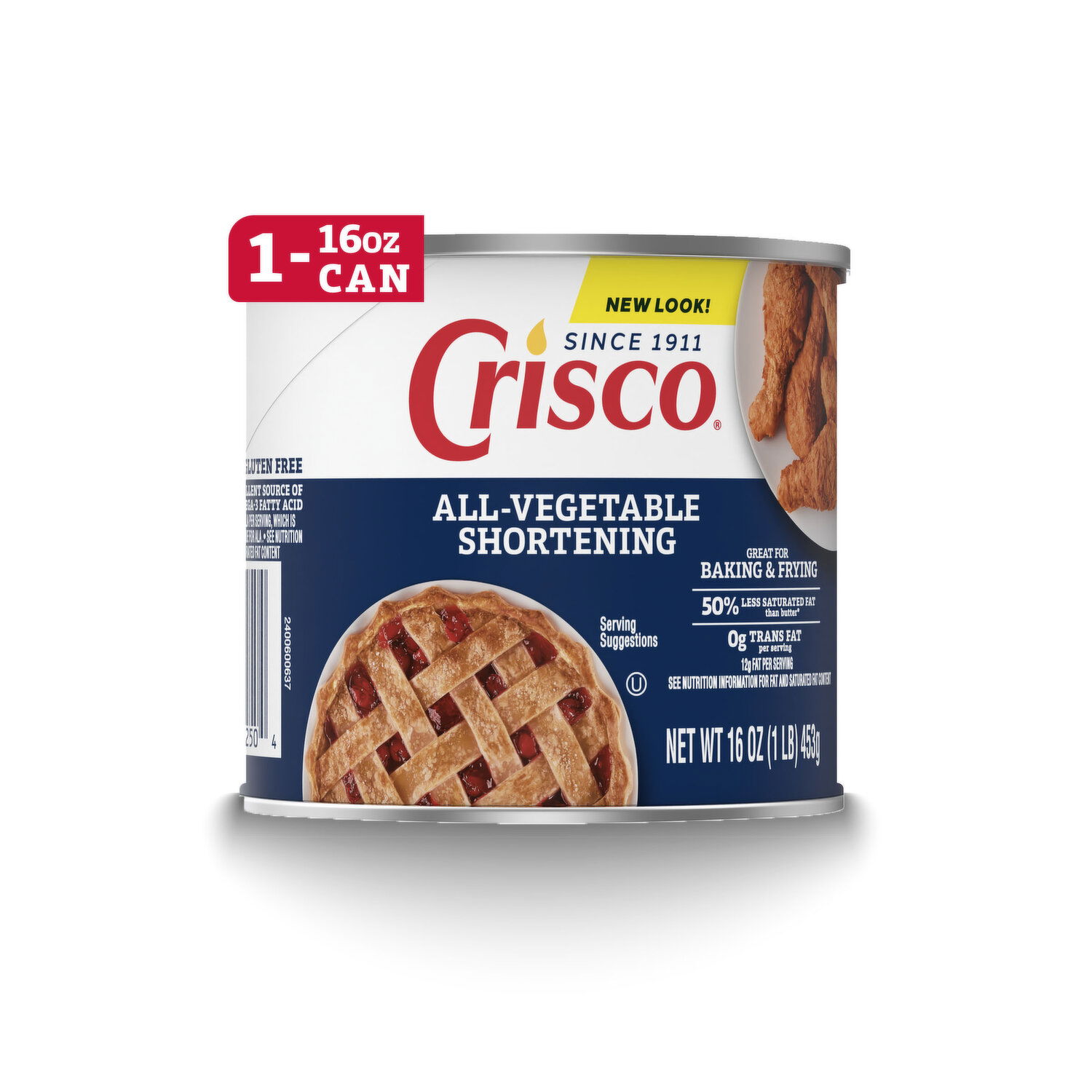 Crisco All-Vegetable Shortening, Gluten-Free - Smart & Final