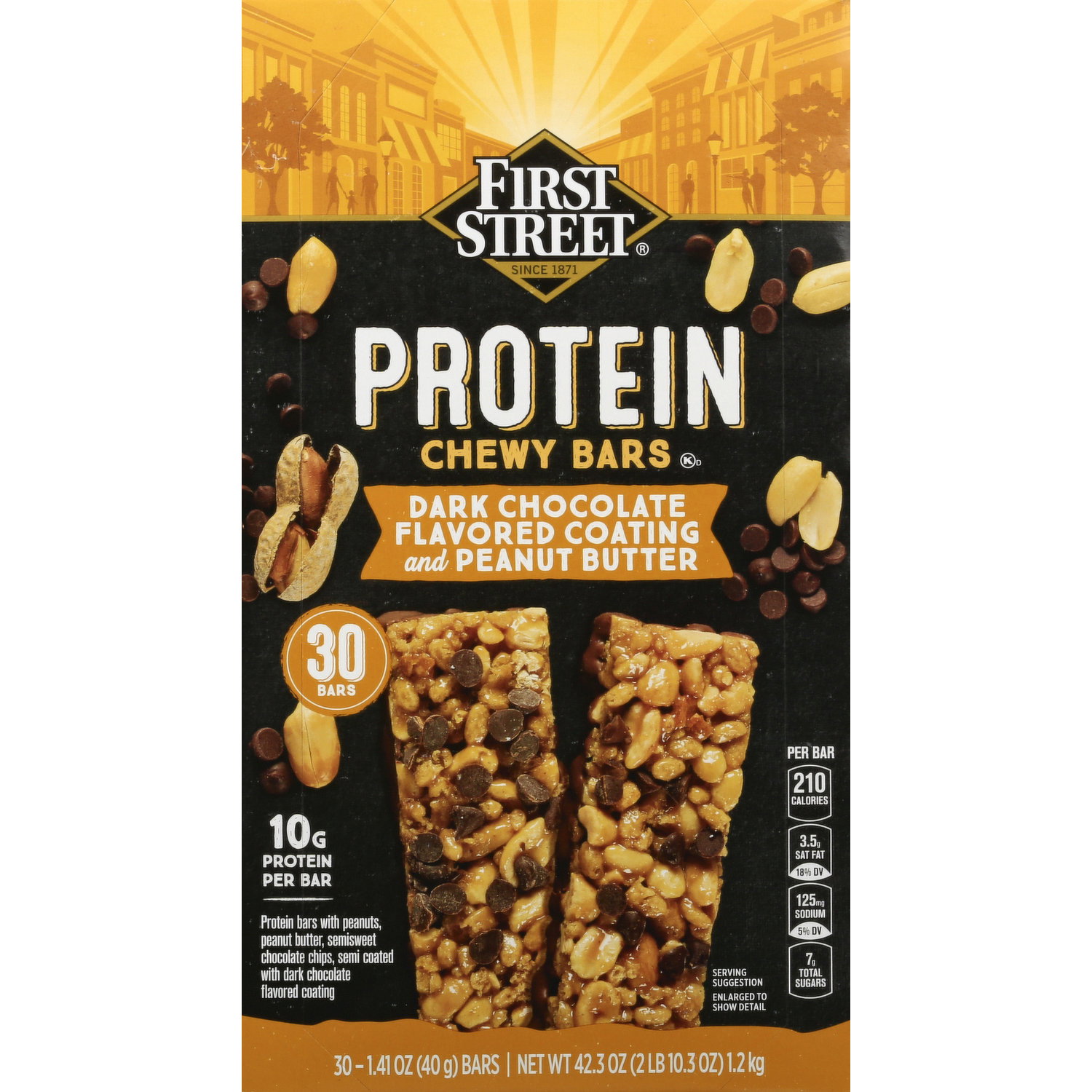 First Strike Bars Chocolate - Full Size 2.3 Oz Bars, 6 To 48 Pack Options