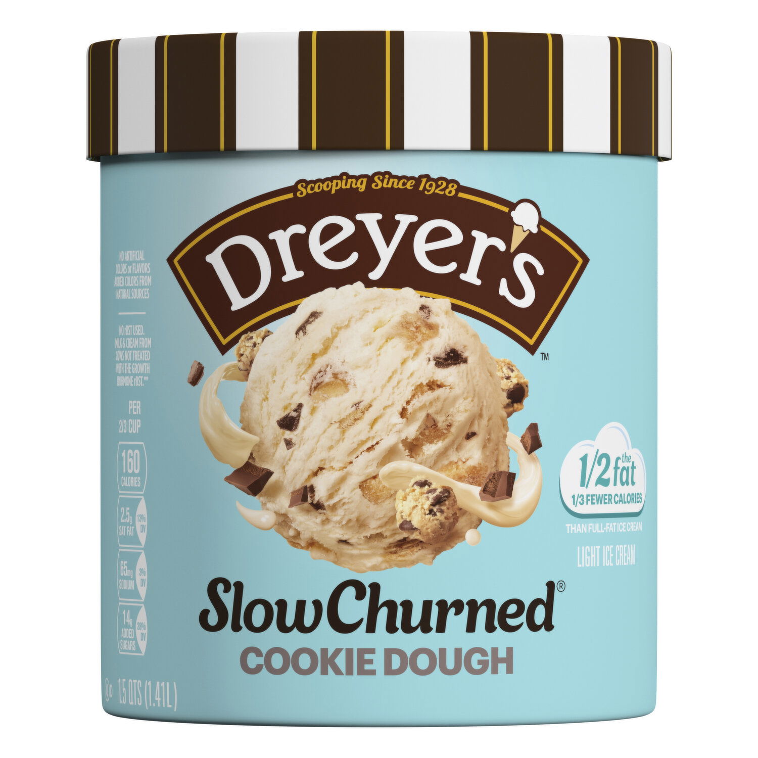 Dreyer's Slow Churned Cookie Dough Light Ice Cream - Smart & Final