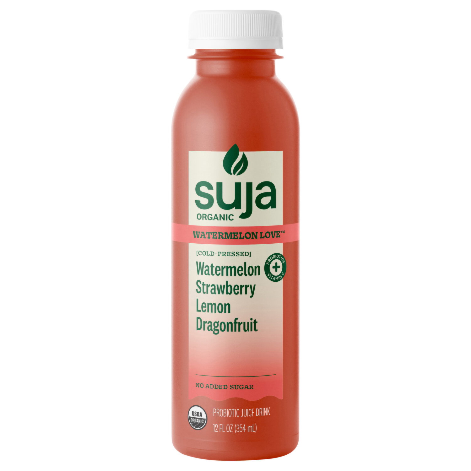 Suja Organic Cold-Pressed Watermelon Love Probiotic Juice Drink