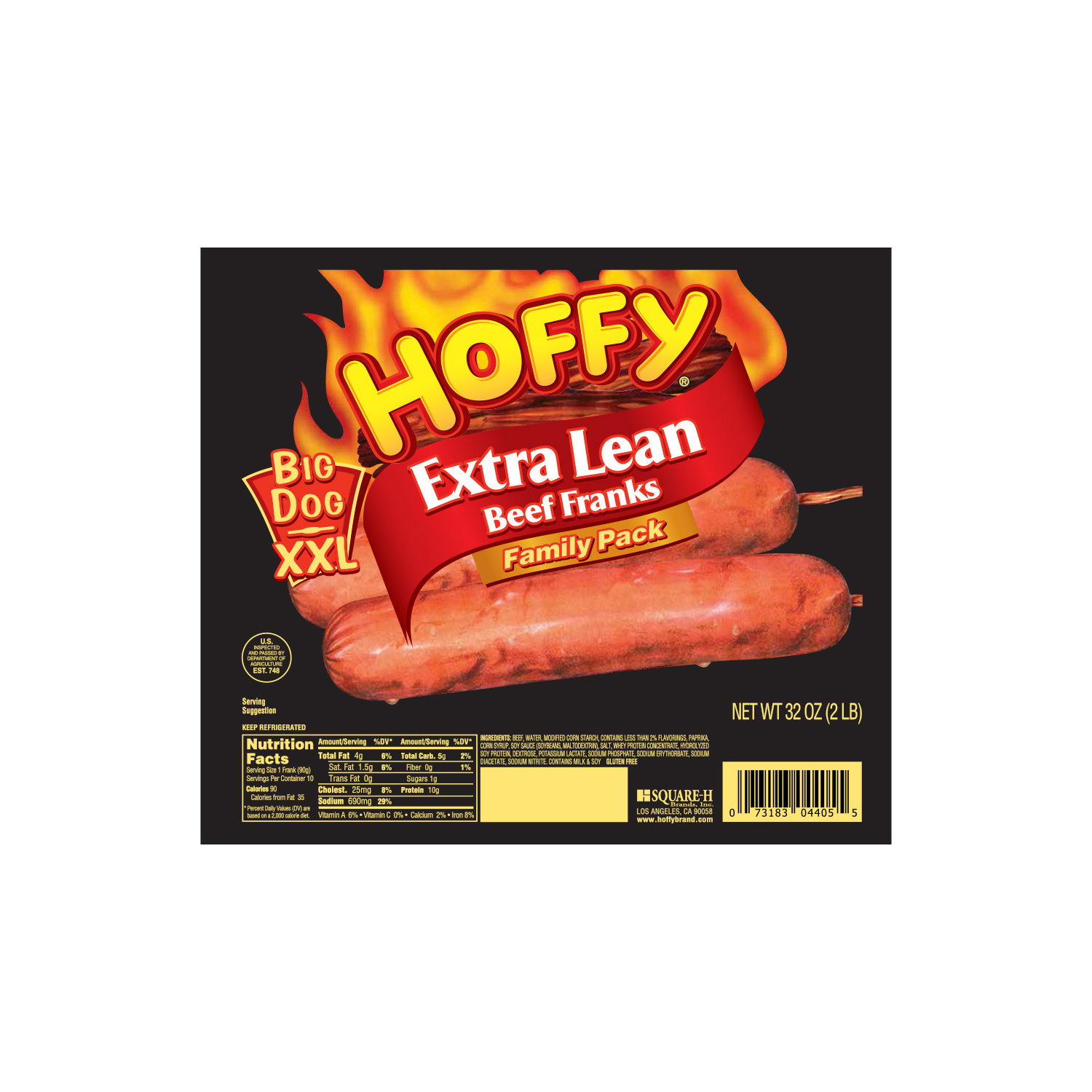 【Made in Germany】HOFF Paris ボトルのみ 新品 Hoffy Big Dog Extra Lean Family Pack - Smart & Final