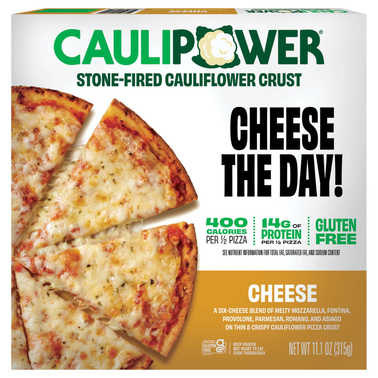 Caulipower Gluten Free Cheese The Day! Cheese Pizza - Smart