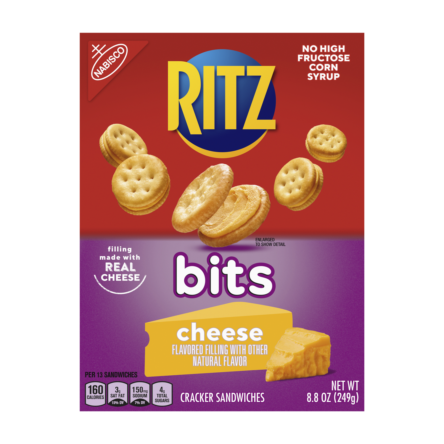 Ritz Bits Cheese Sandwich Crackers 8.8 oz - Smart & Final