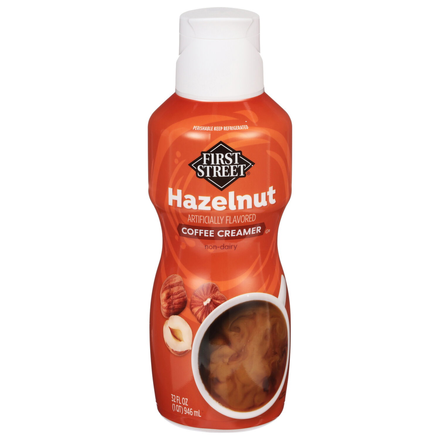 First Street Coffee Creamer, Non-Dairy, Hazelnut - Smart & Final