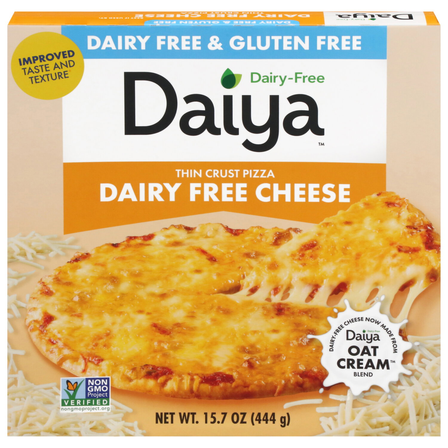 Daiya Dairy Free & Gluten Free Thin Crust Cheese Pizza - Smart & Final