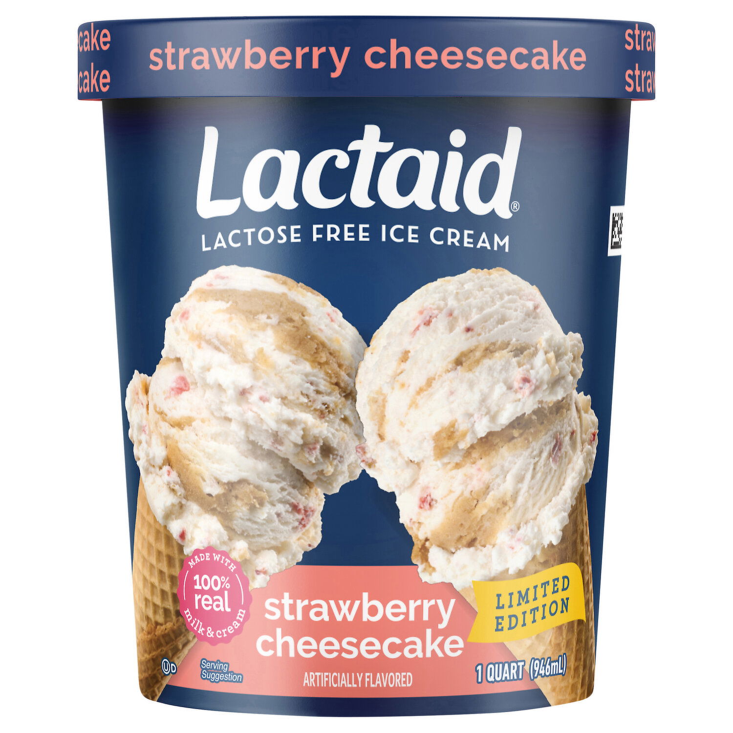 Lactaid Lactose Free Mint Chocolate Chip Ice Cream - Smart & Final