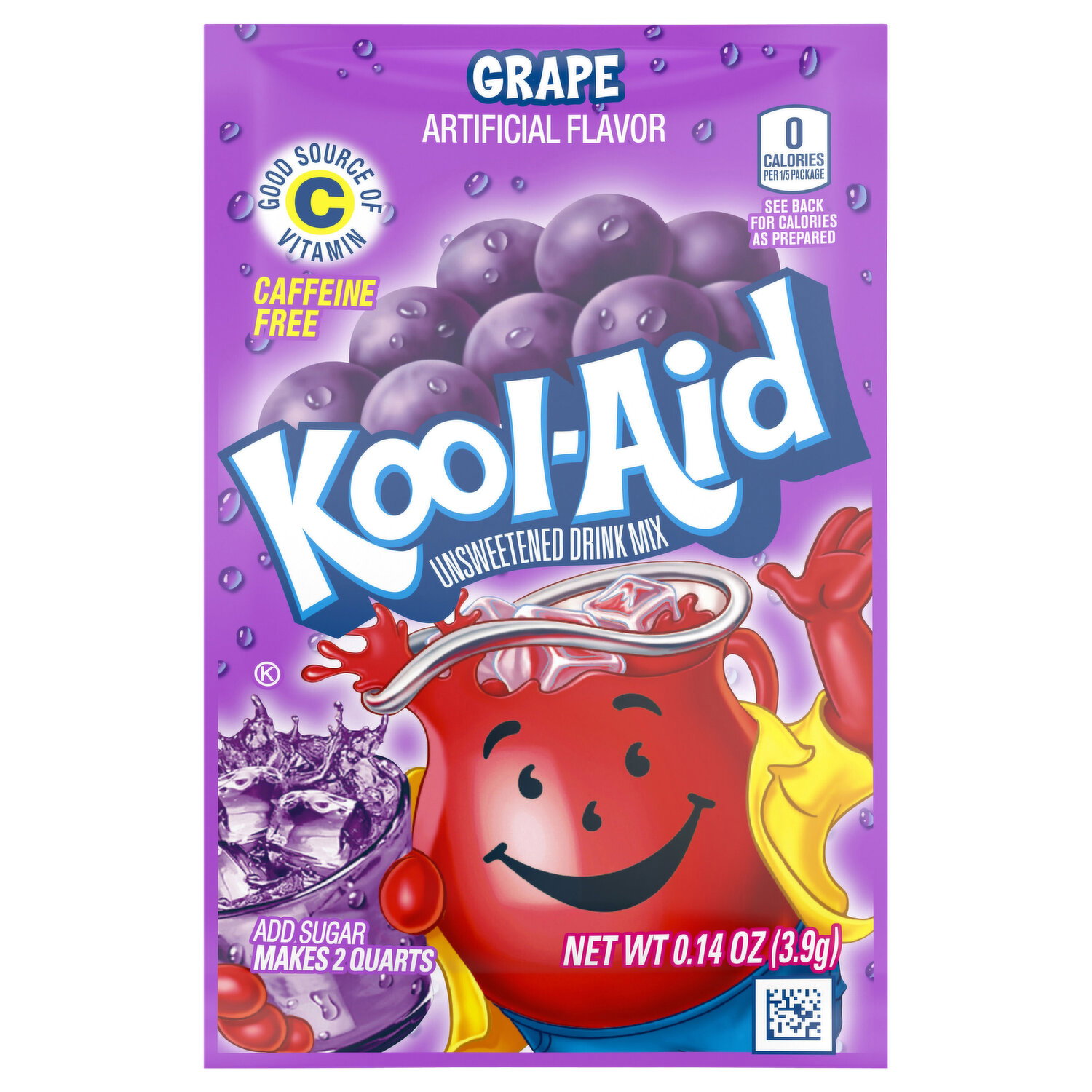 クック　1104545 Kool-Aid Caffeine Free Unsweetened Tropical Punch Drink Mix