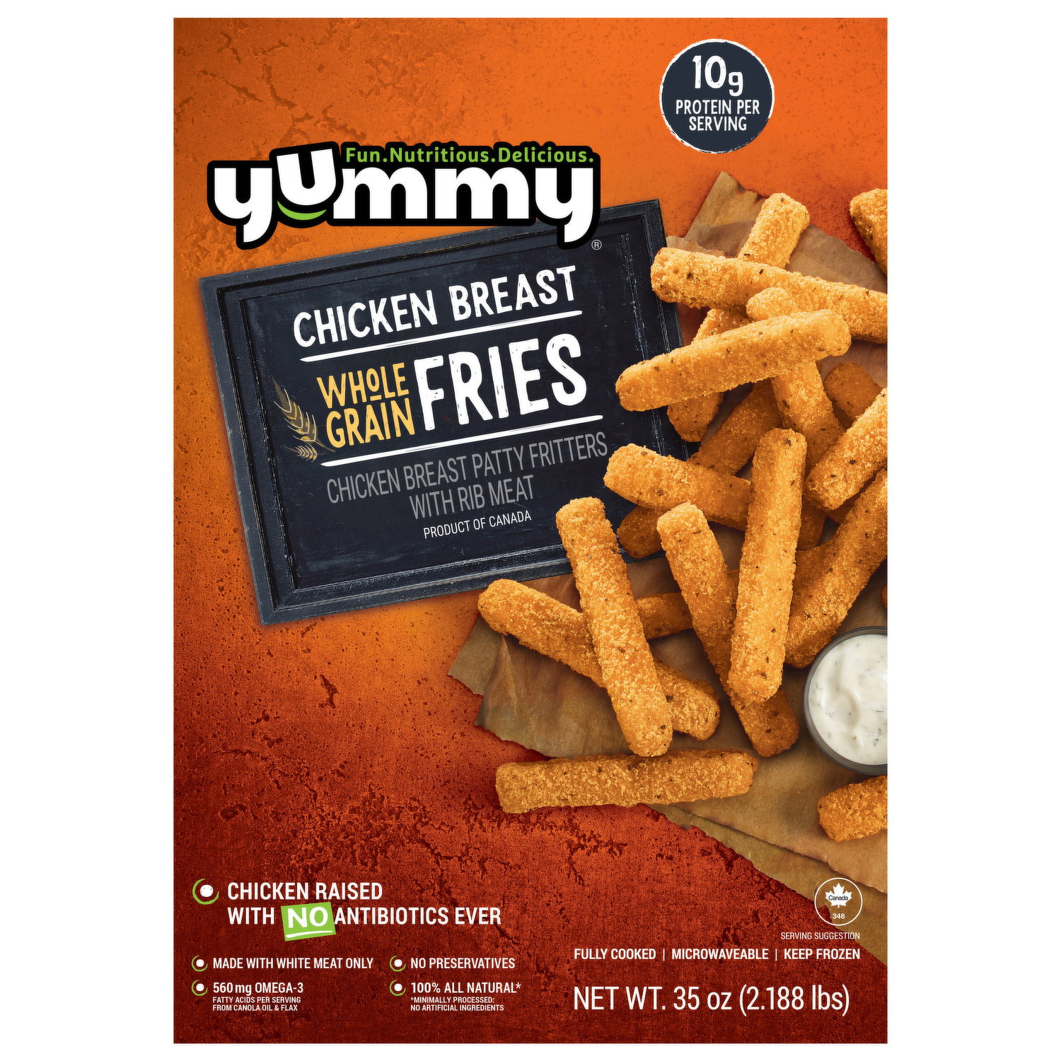 Yummy Fries, Chicken Breast, Whole Grain - Smart & Final