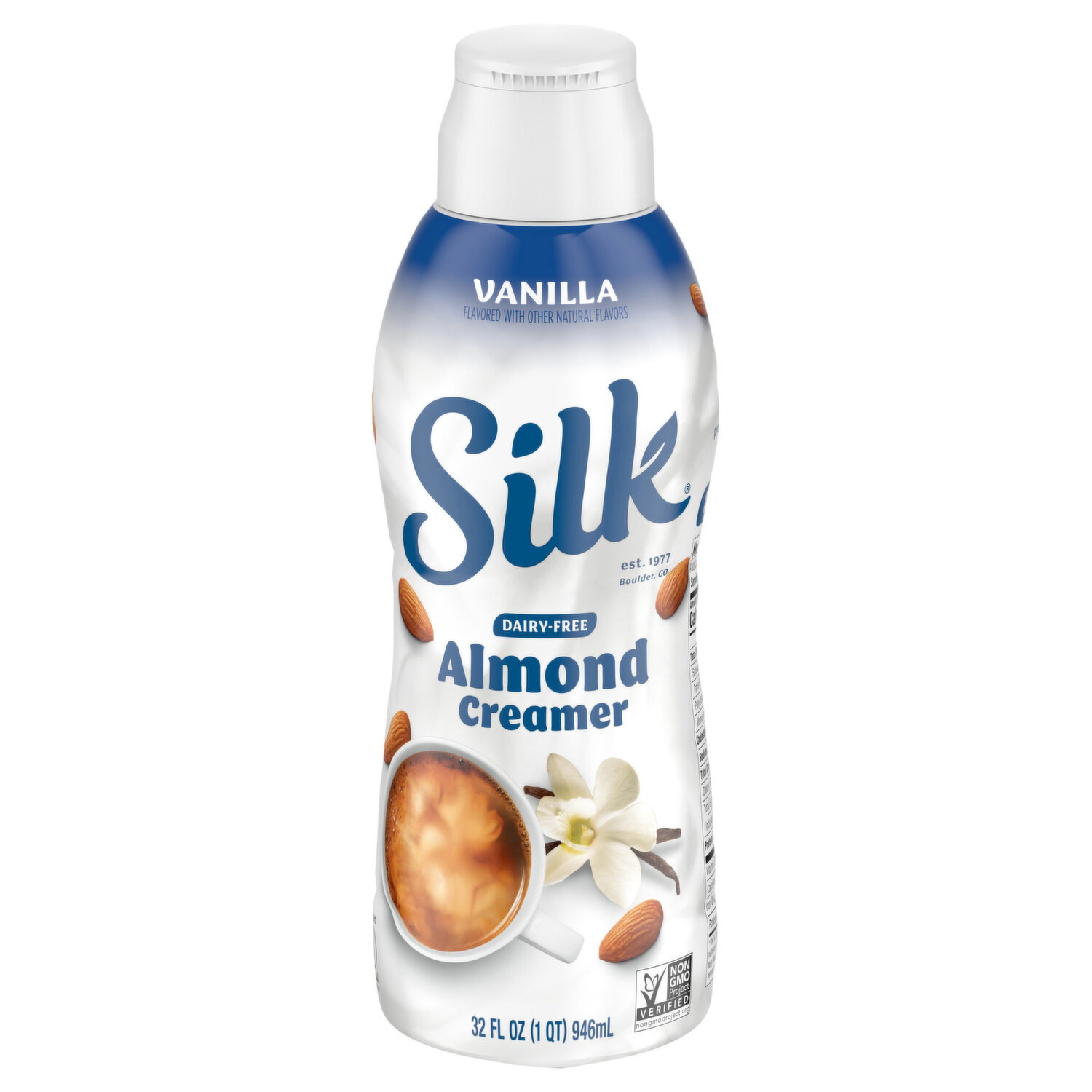 Silk Dairy Free Vanilla Almond Coffee Creamer - Smart & Final