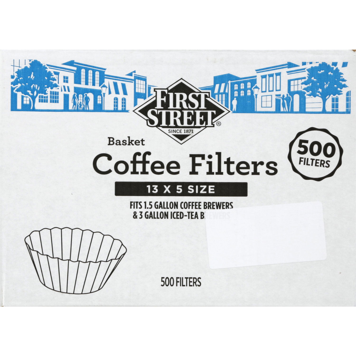 First Street Coffee Filters Basket Smart Final